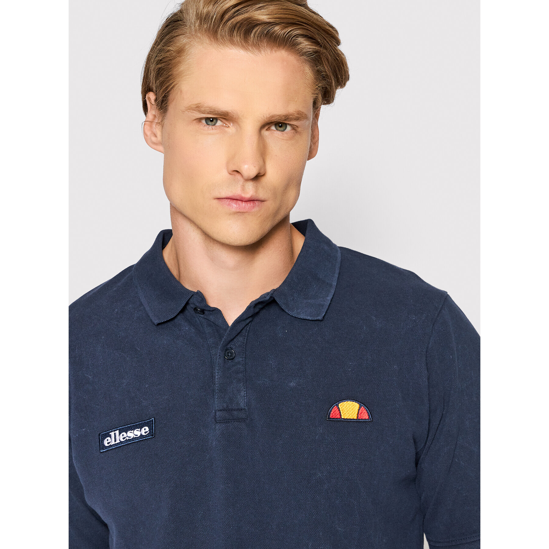 Ellesse Polokošile Montura Caustic SHM14371 Tmavomodrá Regular Fit - Pepit.cz