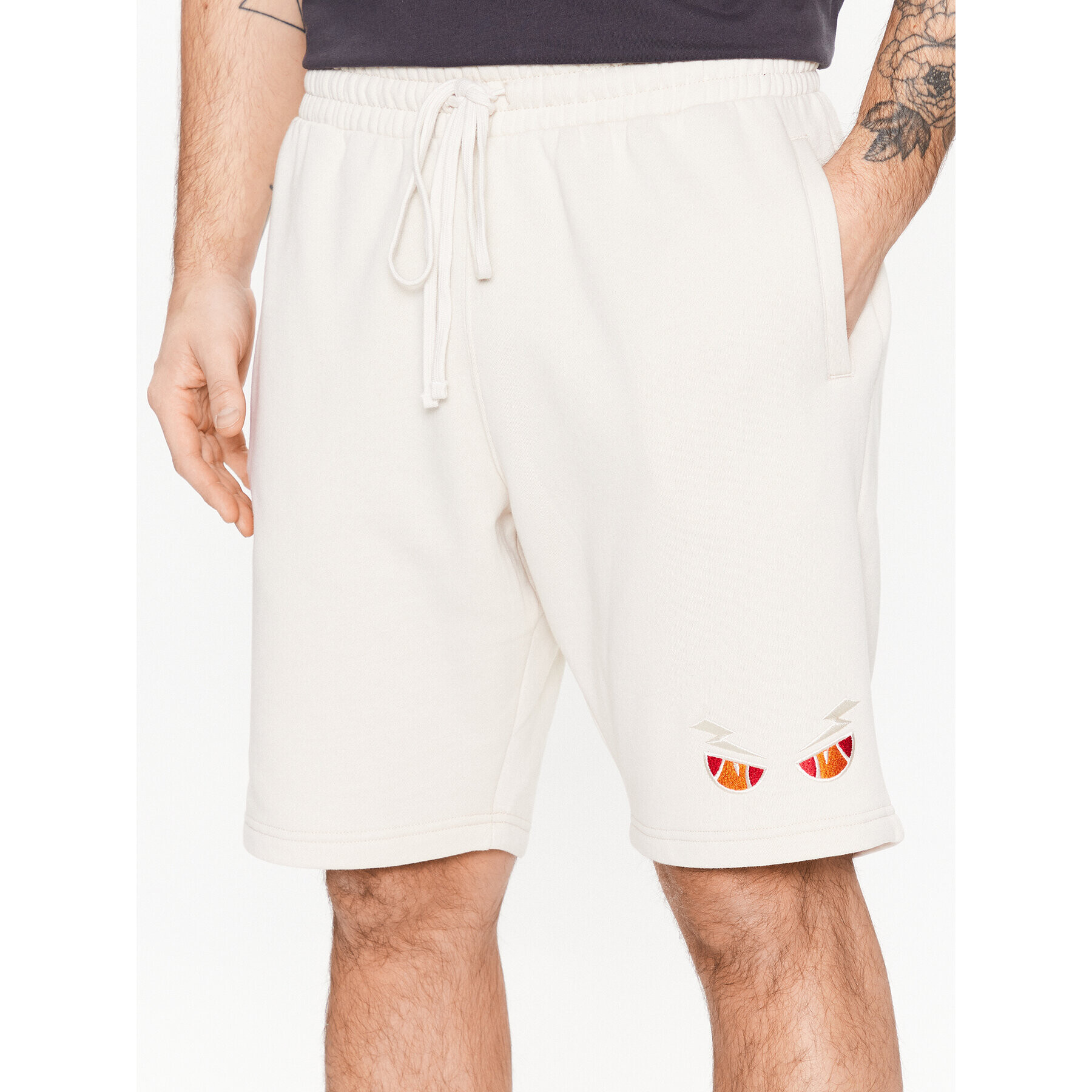 Ellesse Sportovní kraťasy Agusto SHR18011 Béžová Regular Fit - Pepit.cz