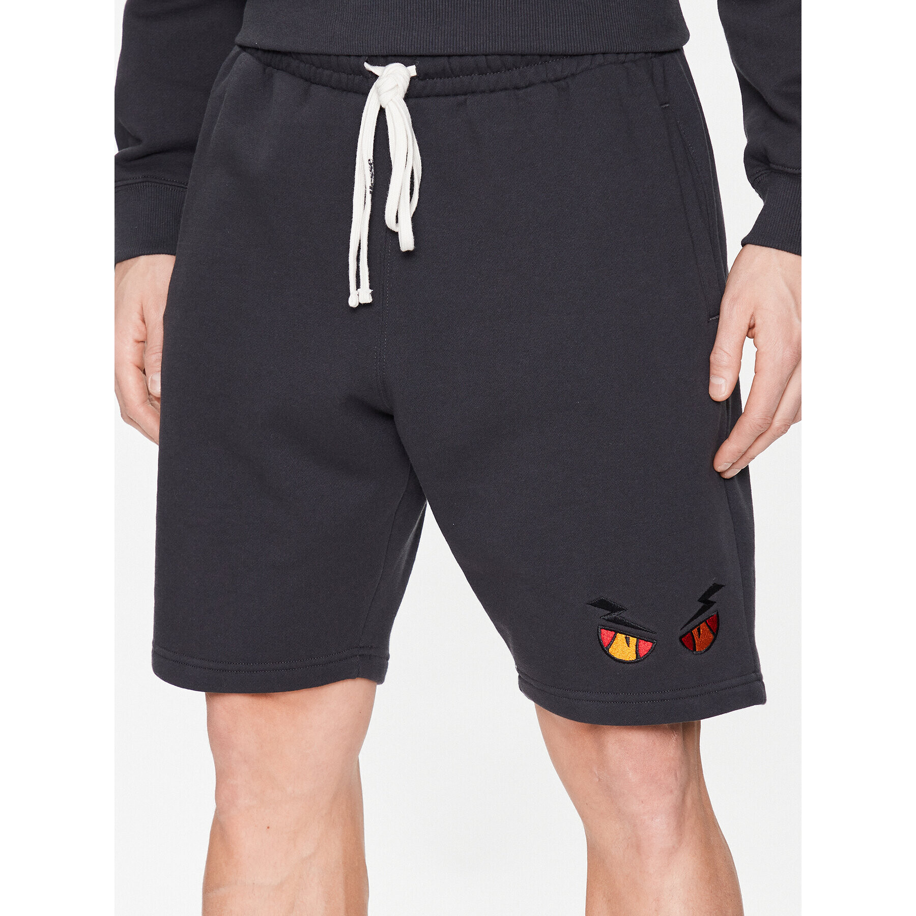 Ellesse Sportovní kraťasy Agusto SHR18011 Černá Regular Fit - Pepit.cz