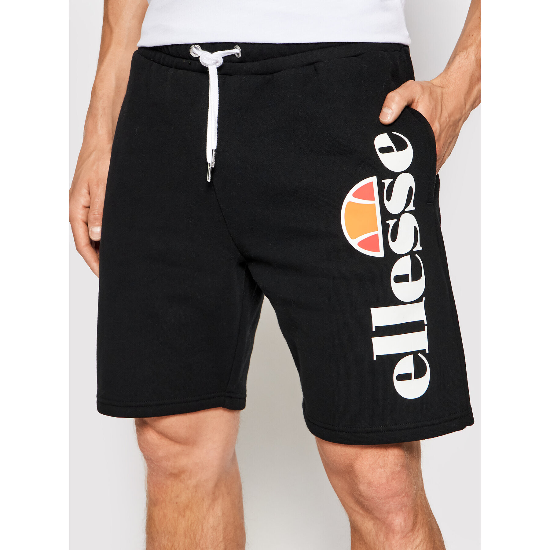 Ellesse Sportovní kraťasy Bossini SHS08748 Černá Regular Fit - Pepit.cz