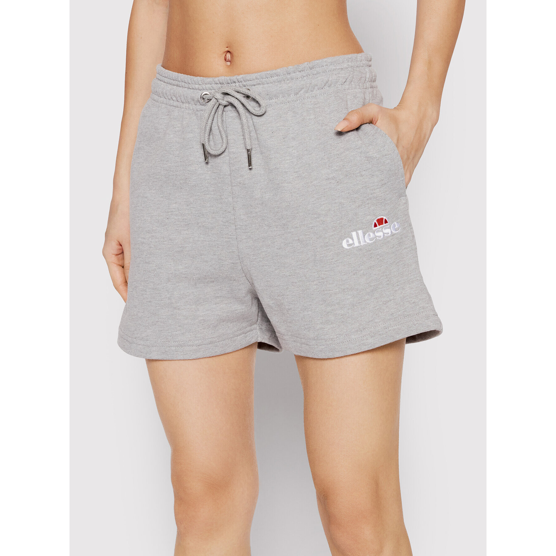 Ellesse Sportovní kraťasy Denples SGM14190 Šedá Regular Fit - Pepit.cz