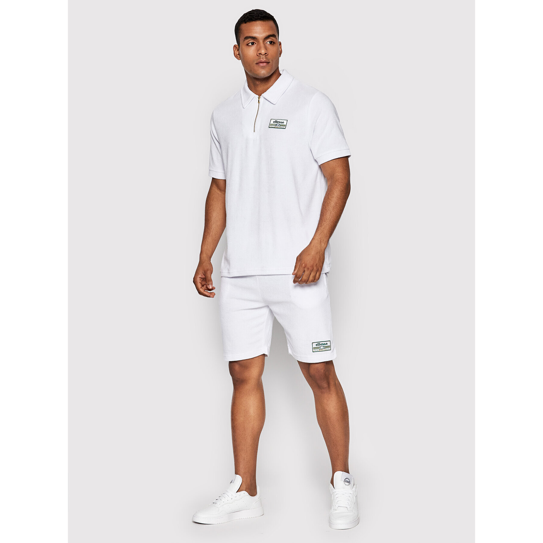 Ellesse Sportovní kraťasy Diavola SHN15009 Bílá Regular Fit - Pepit.cz