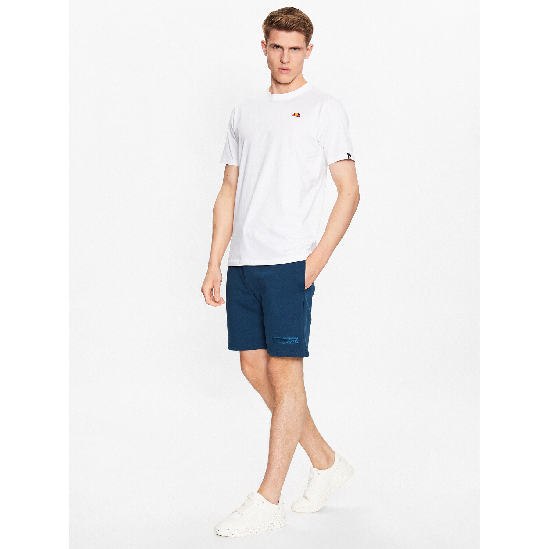 Ellesse Sportovní kraťasy Langano SHR17564 Modrá Regular Fit - Pepit.cz