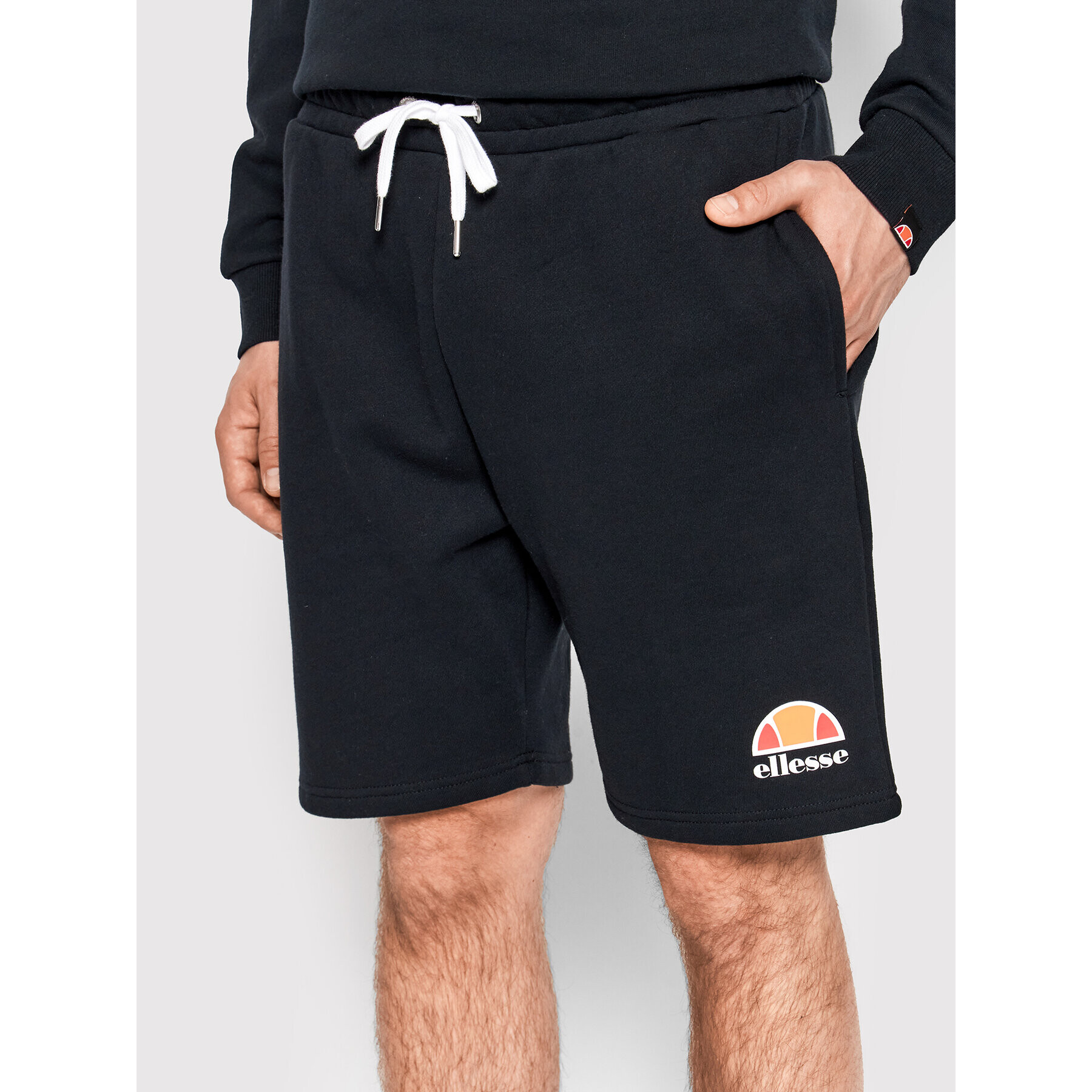 Ellesse Sportovní kraťasy Malviva SXG13532 Černá Standard Fit - Pepit.cz