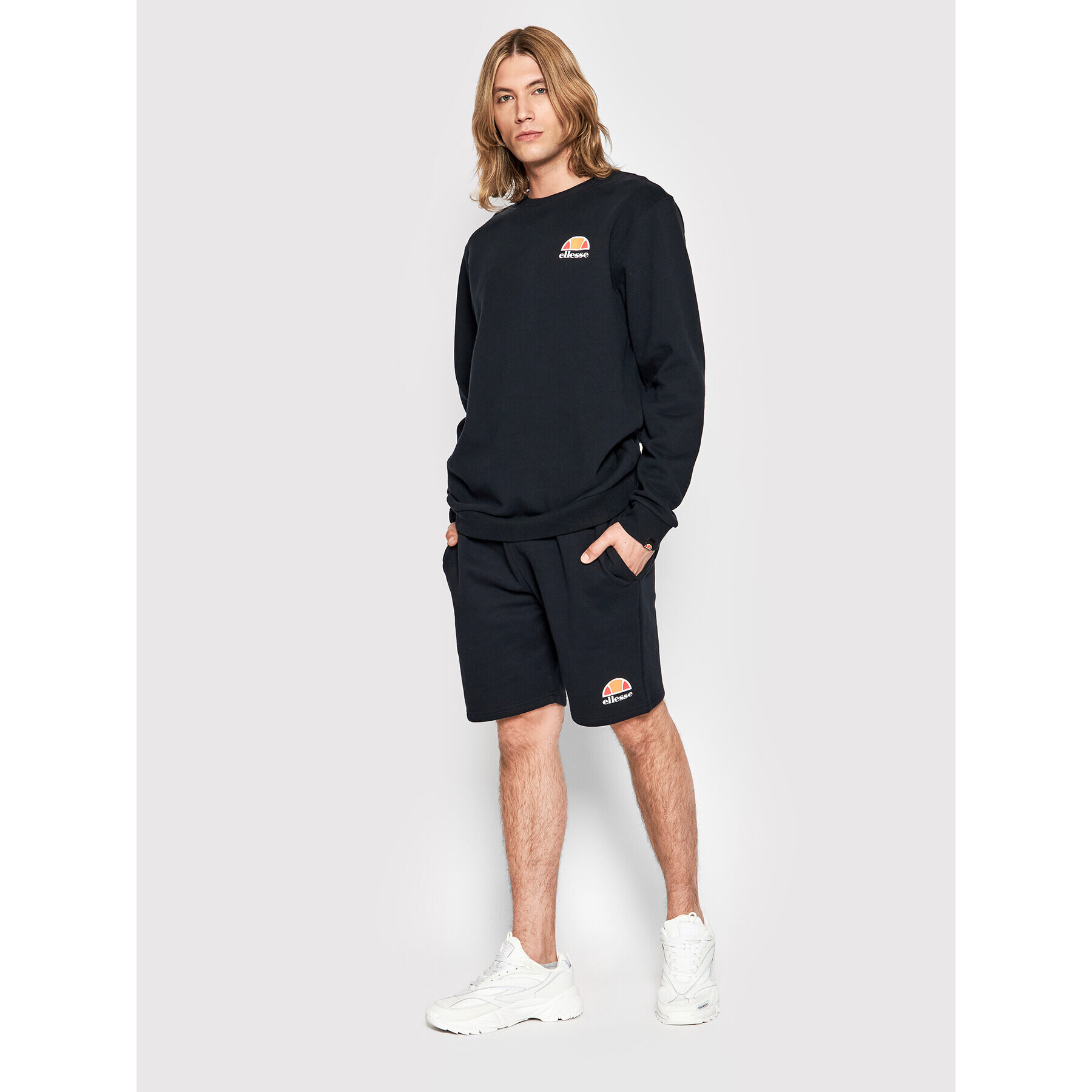 Ellesse Sportovní kraťasy Malviva SXG13532 Černá Standard Fit - Pepit.cz