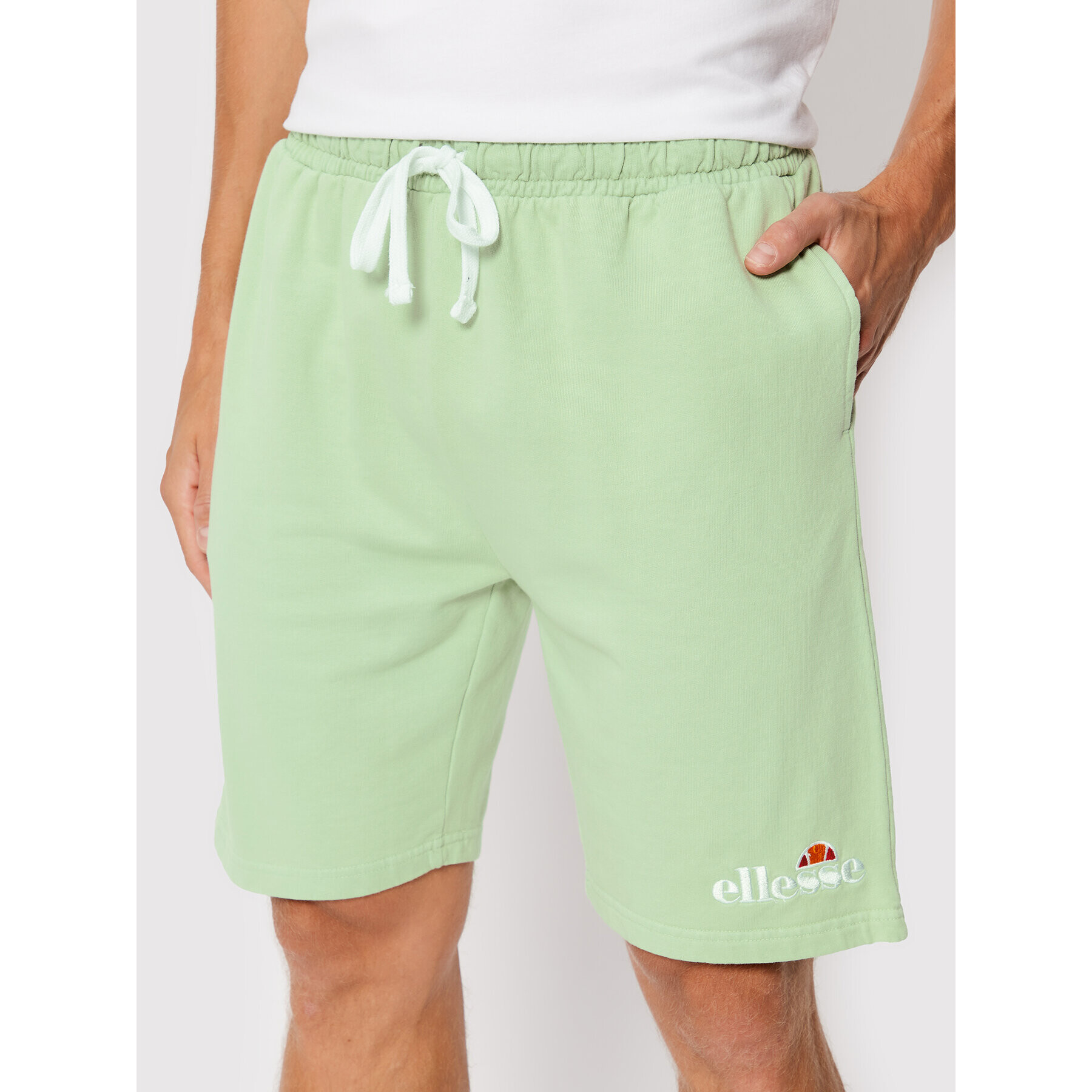 Ellesse Sportovní kraťasy Rubia SHM13146 Zelená Regular Fit - Pepit.cz