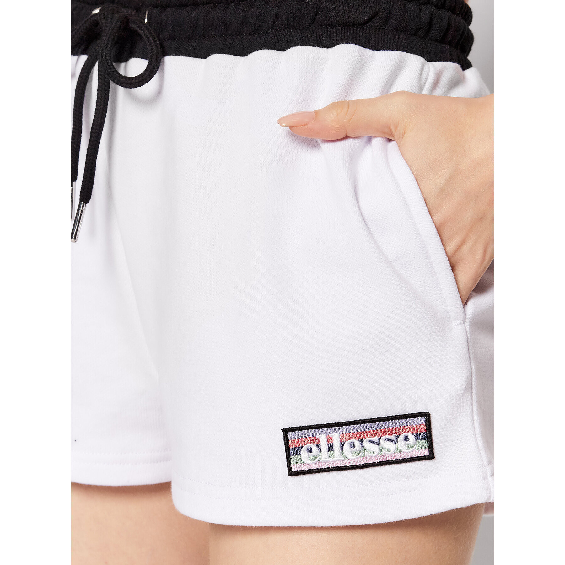 Ellesse Sportovní kraťasy Tang SGI11073 Bílá Regular Fit - Pepit.cz