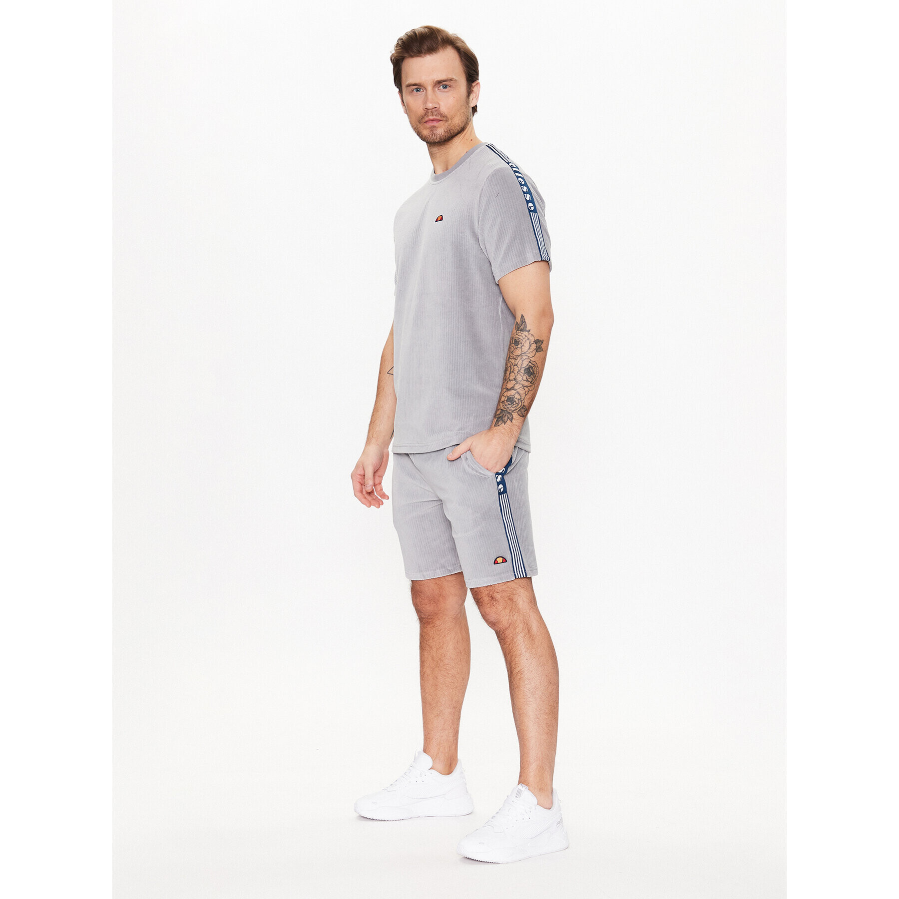 Ellesse Sportovní kraťasy Tomatro SHR16051 Šedá Regular Fit - Pepit.cz