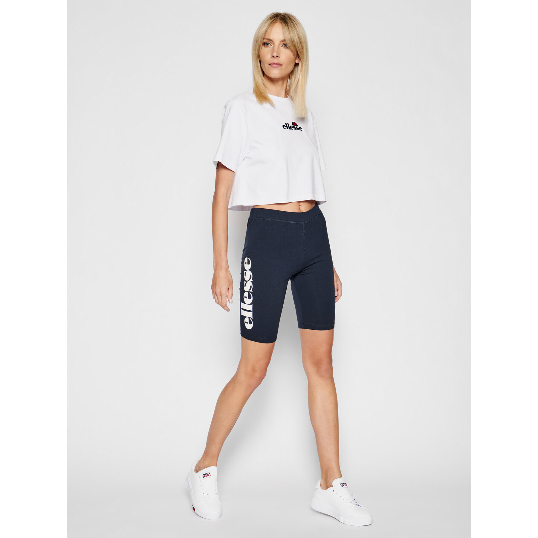 Ellesse Sportovní kraťasy Tour Cycle SGC07616 Tmavomodrá Slim Fit - Pepit.cz