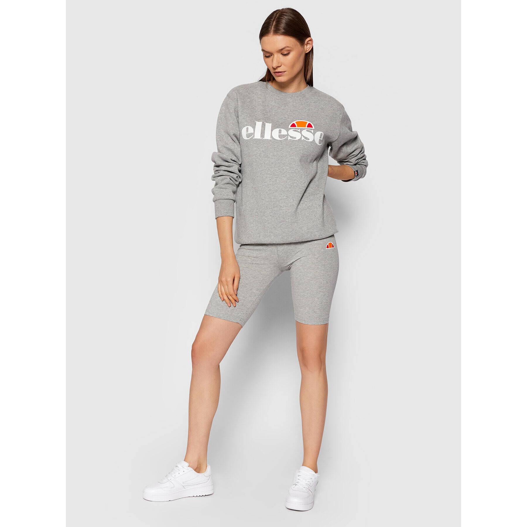 Ellesse Sportovní kraťasy Tour SGC07616 Šedá Slim Fit - Pepit.cz