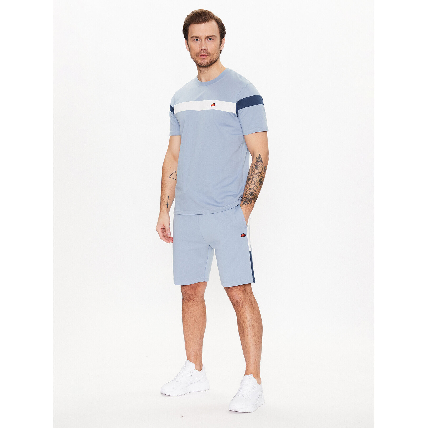 Ellesse Sportovní kraťasy Turi SHR17435 Modrá Regular Fit - Pepit.cz