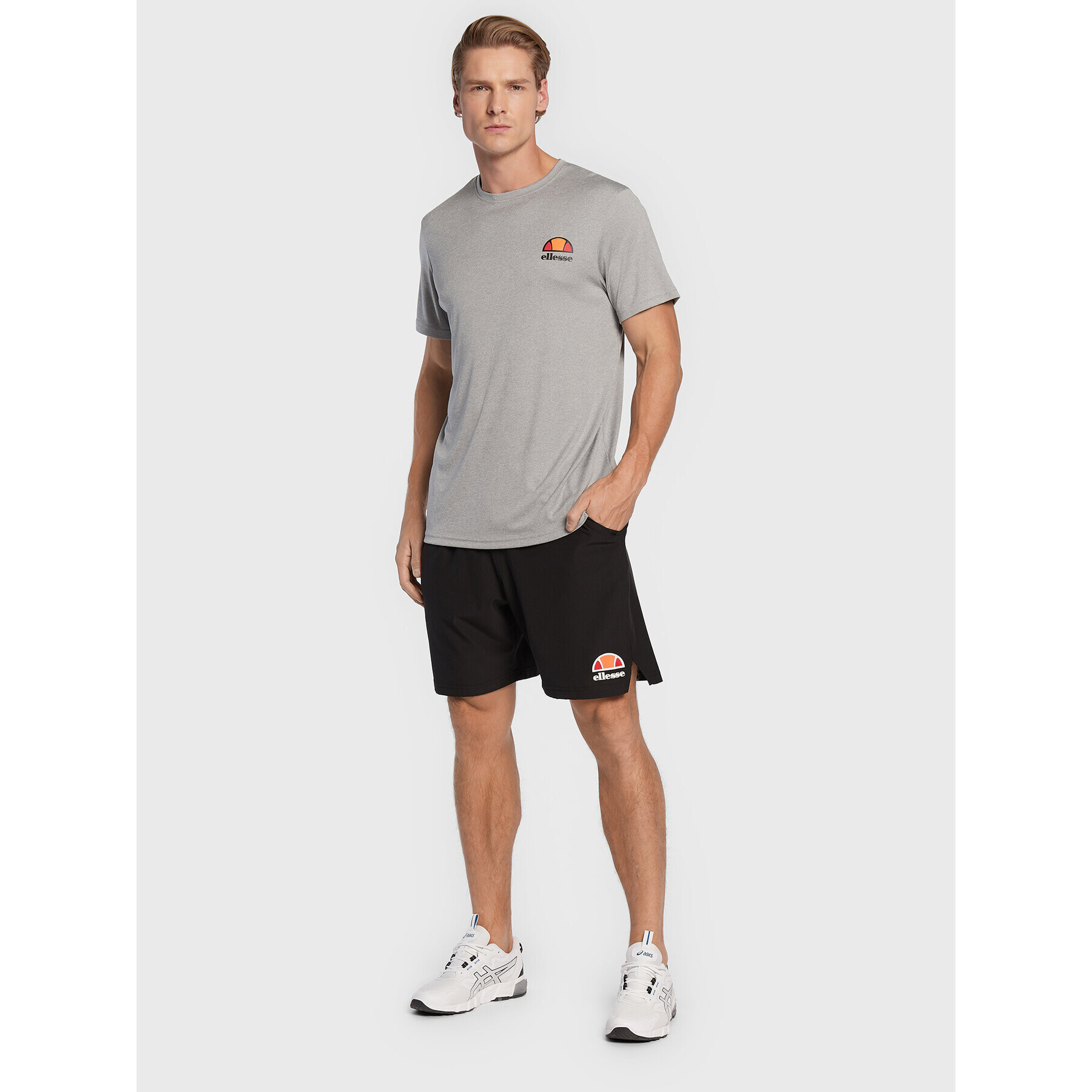 Ellesse Sportovní kraťasy Vivaldi SXG09889 Černá Regular Fit - Pepit.cz