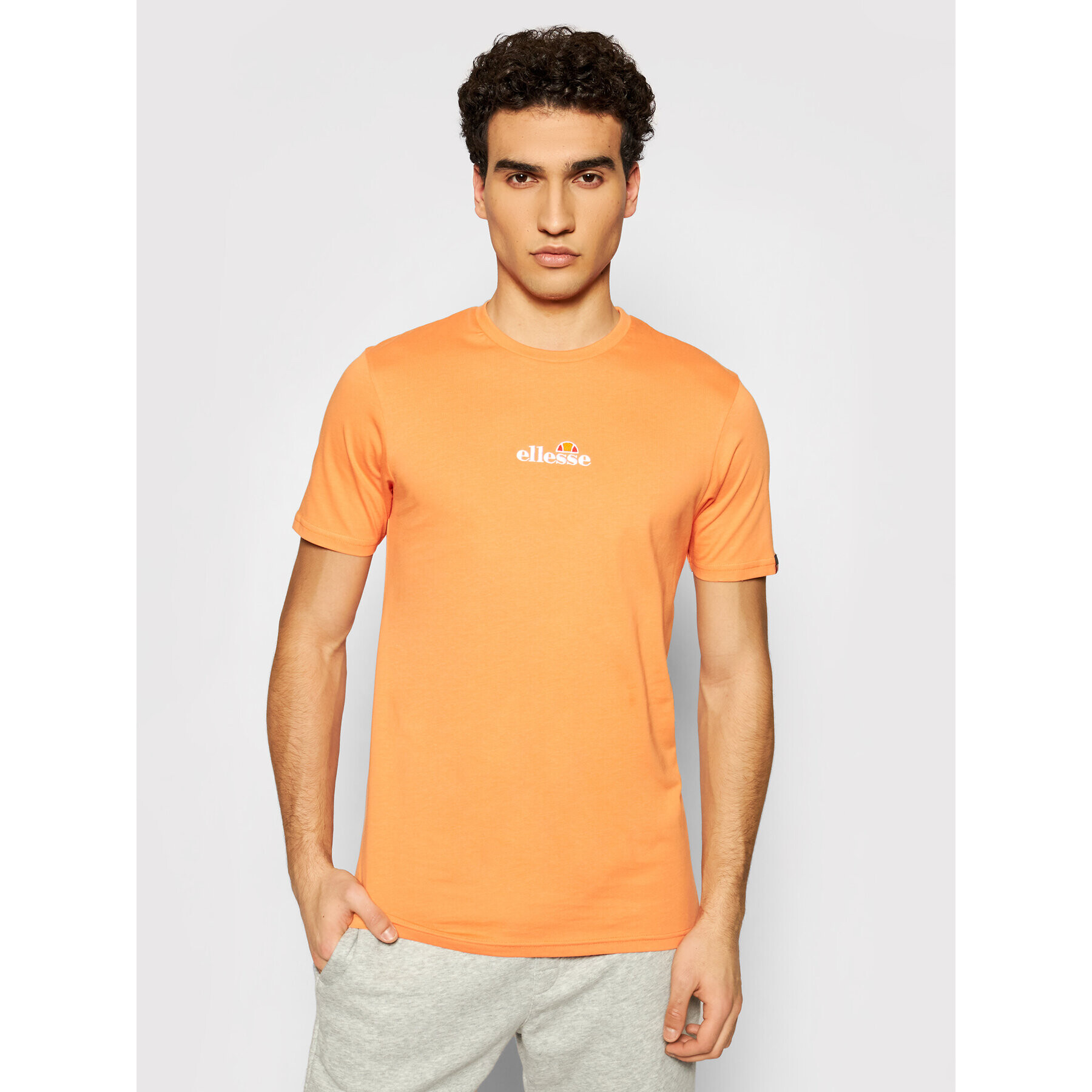 Ellesse T-Shirt Paderno SHI11529 Oranžová Regular Fit - Pepit.cz