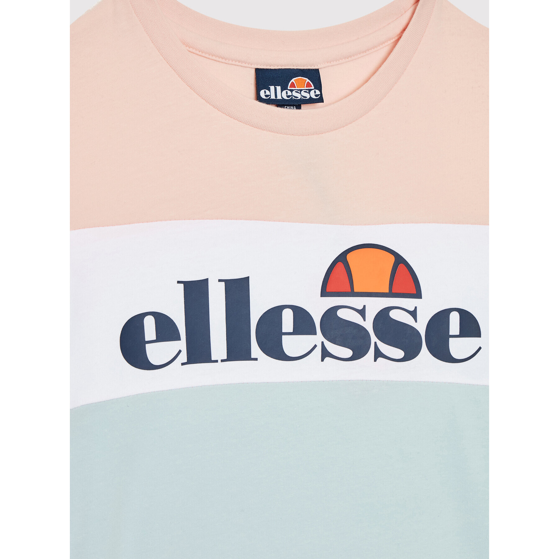 Ellesse T-Shirt Pastelli S4N15297 Modrá Regular Fit - Pepit.cz