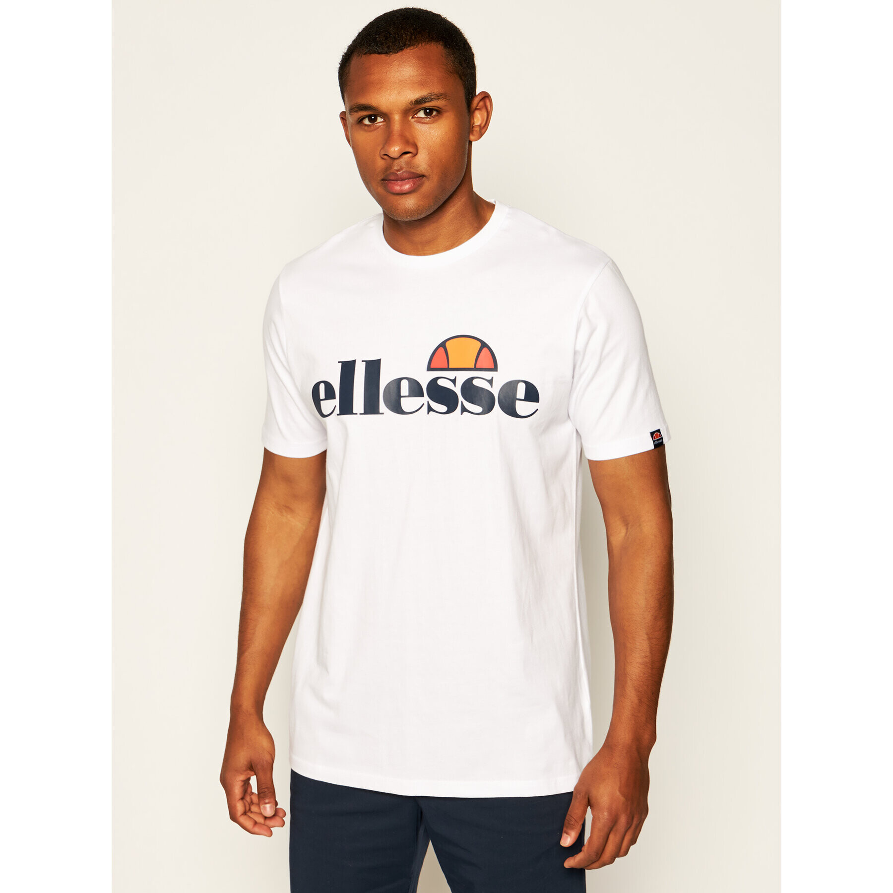 Ellesse T-Shirt Sl Prado Tee SHC07405 Bílá Regular Fit - Pepit.cz