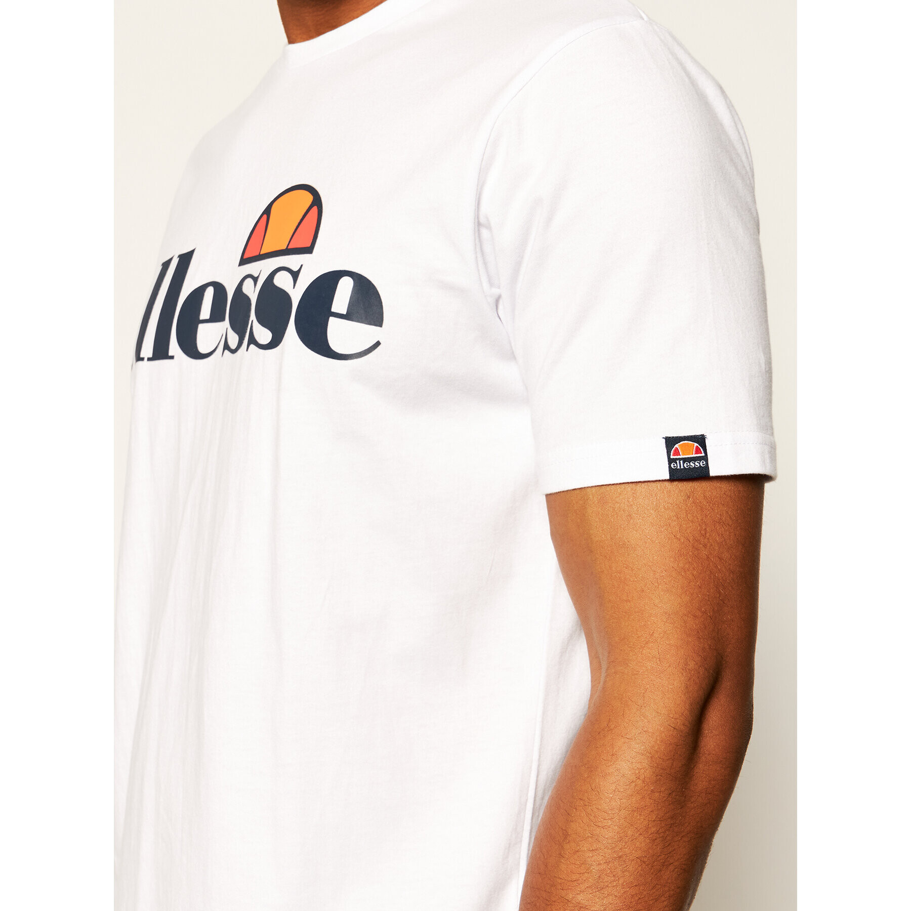 Ellesse T-Shirt Sl Prado Tee SHC07405 Bílá Regular Fit - Pepit.cz