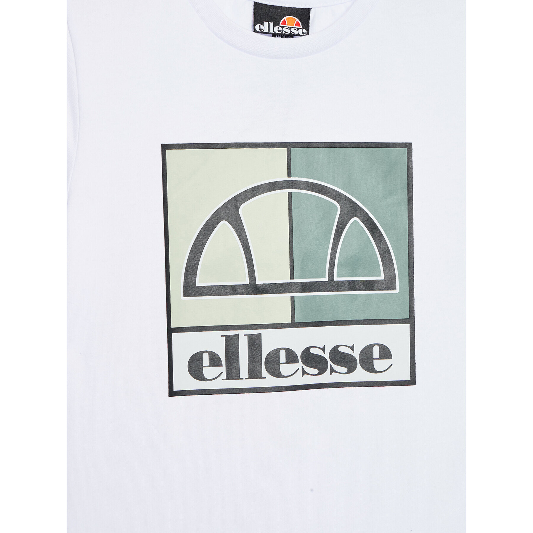 Ellesse T-Shirt Terreno S3N15321 Bílá Regular Fit - Pepit.cz