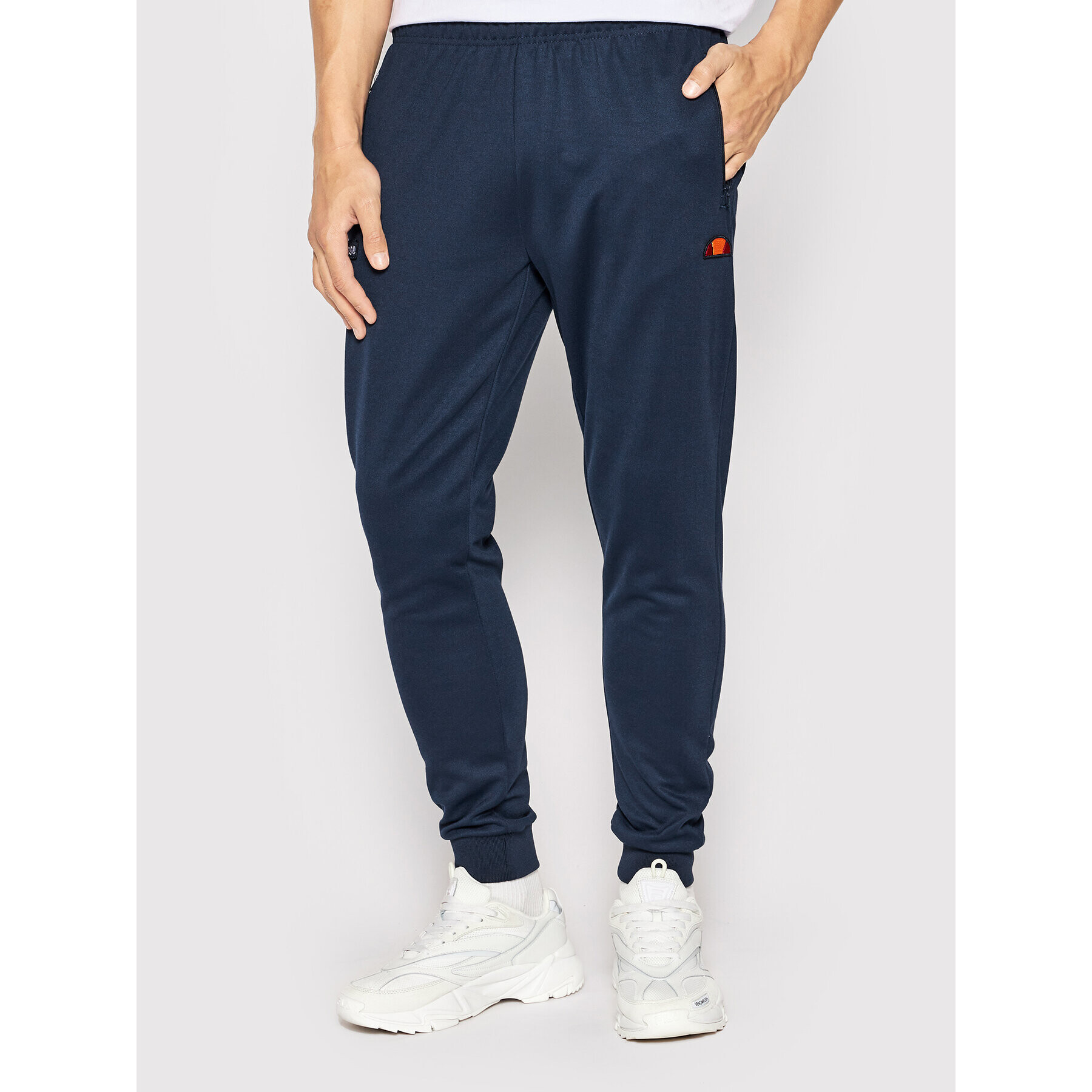 Ellesse Teplákové kalhoty Bertoni SHL04351 Tmavomodrá Regular Fit - Pepit.cz