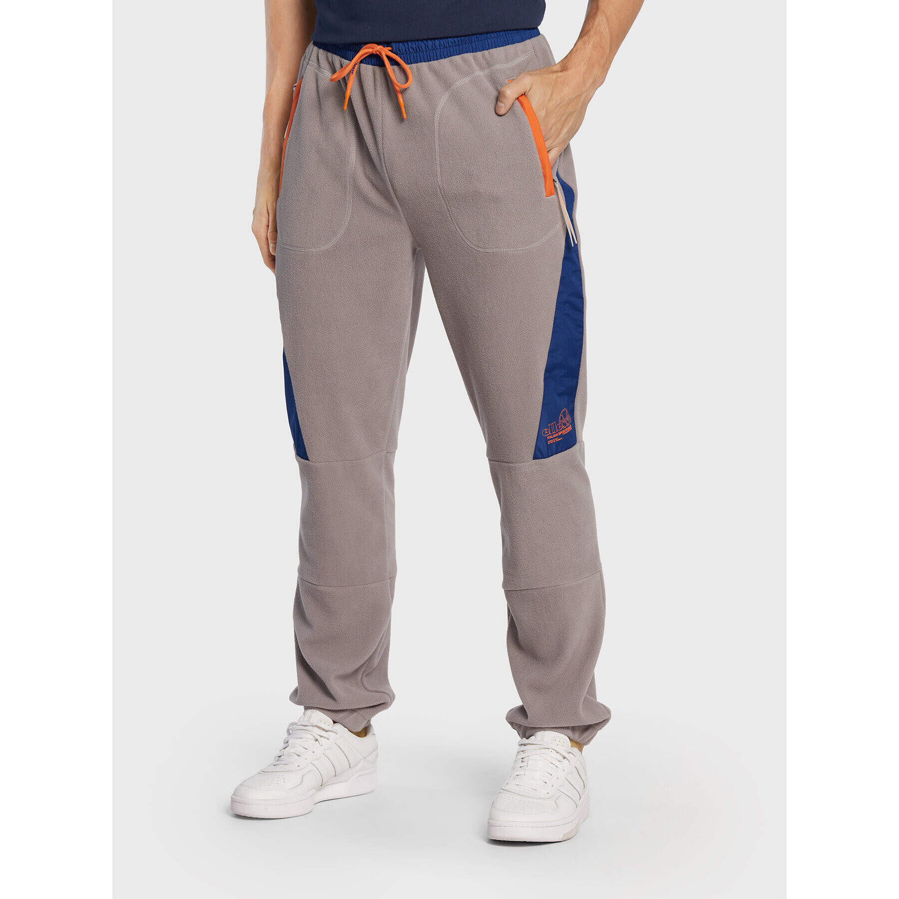 Ellesse Teplákové kalhoty Cartario SHP16123 Šedá Regular Fit - Pepit.cz