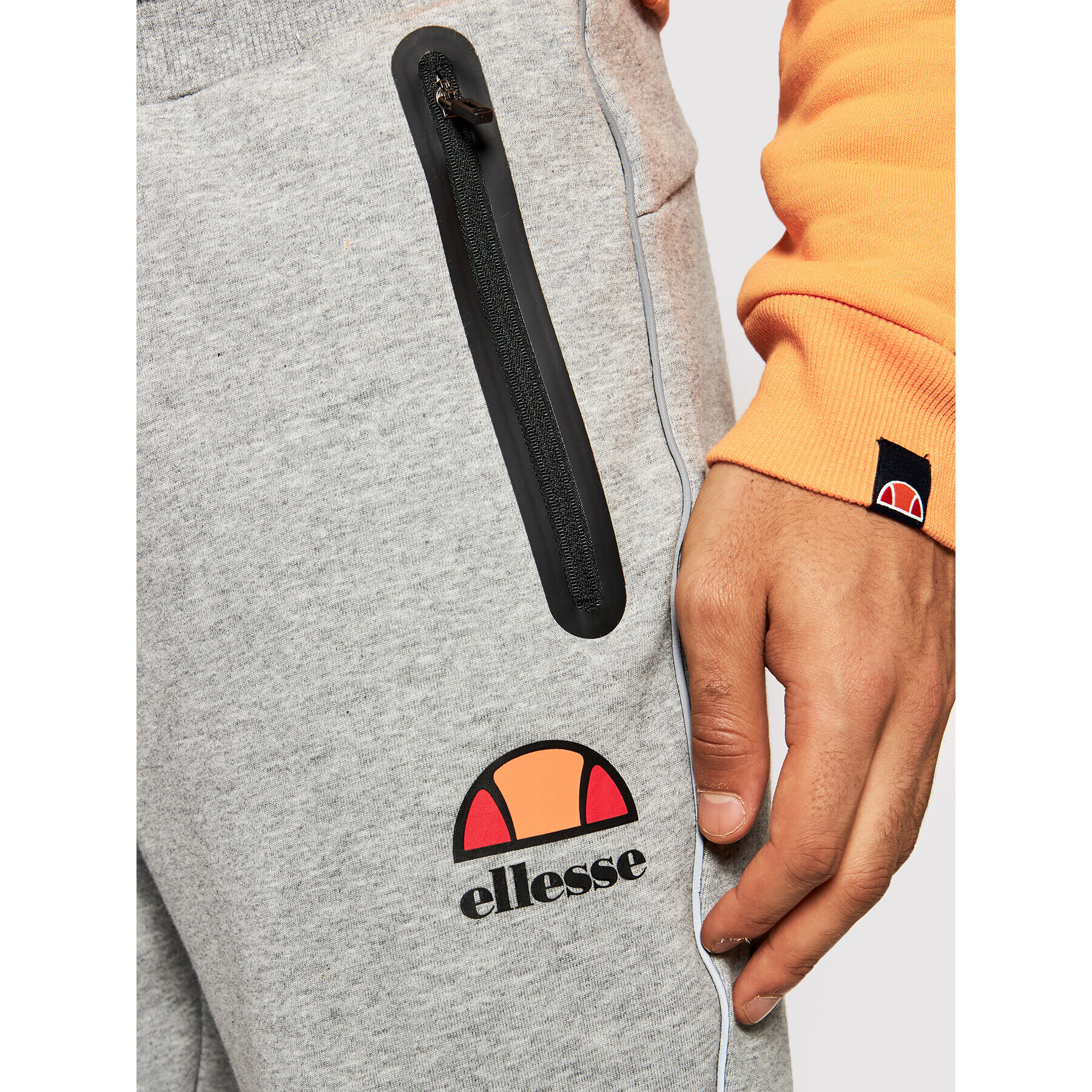 Ellesse Teplákové kalhoty Diruta SXG09897 Šedá Regular Fit - Pepit.cz