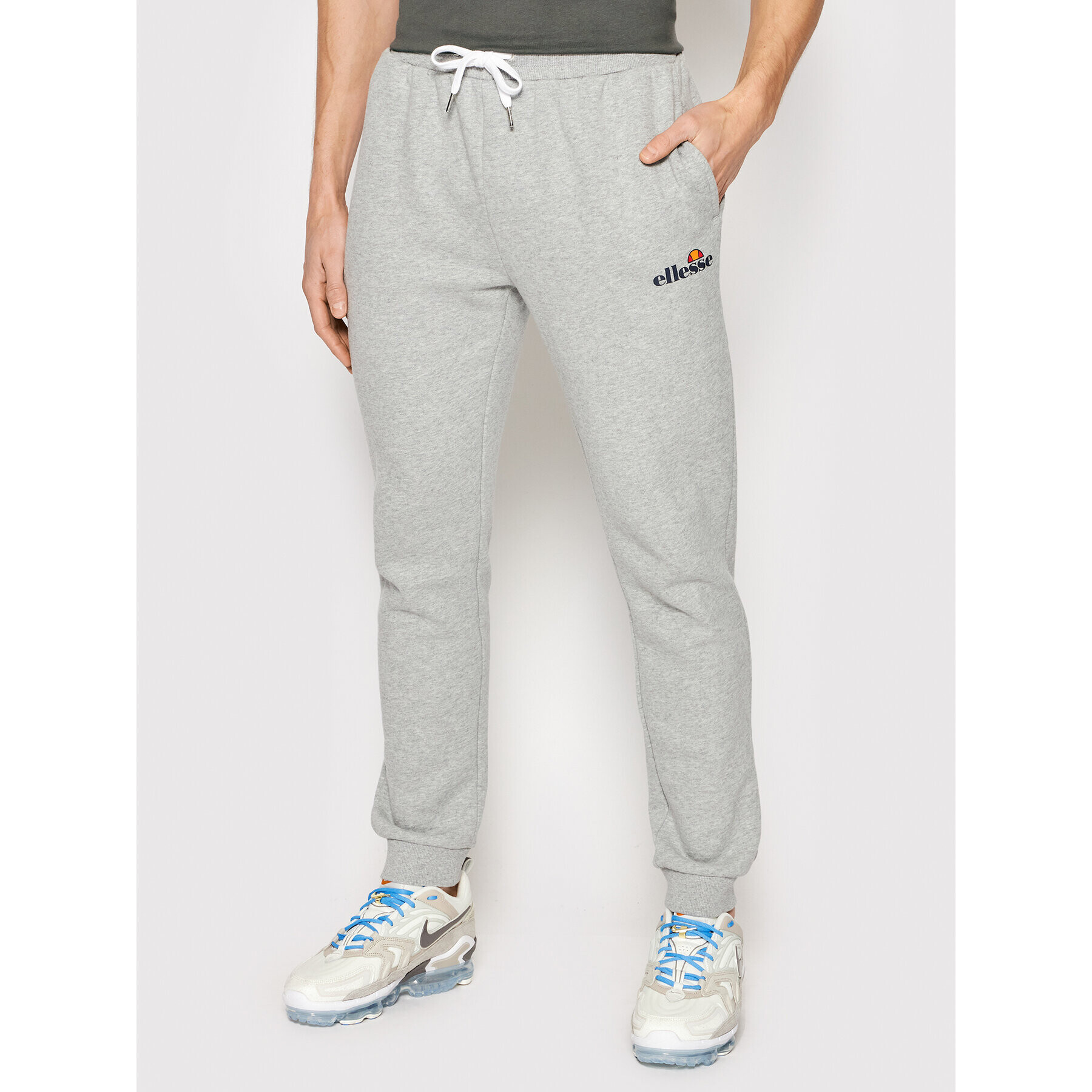 Ellesse Teplákové kalhoty Granite SHK12643 Šedá Regular Fit - Pepit.cz