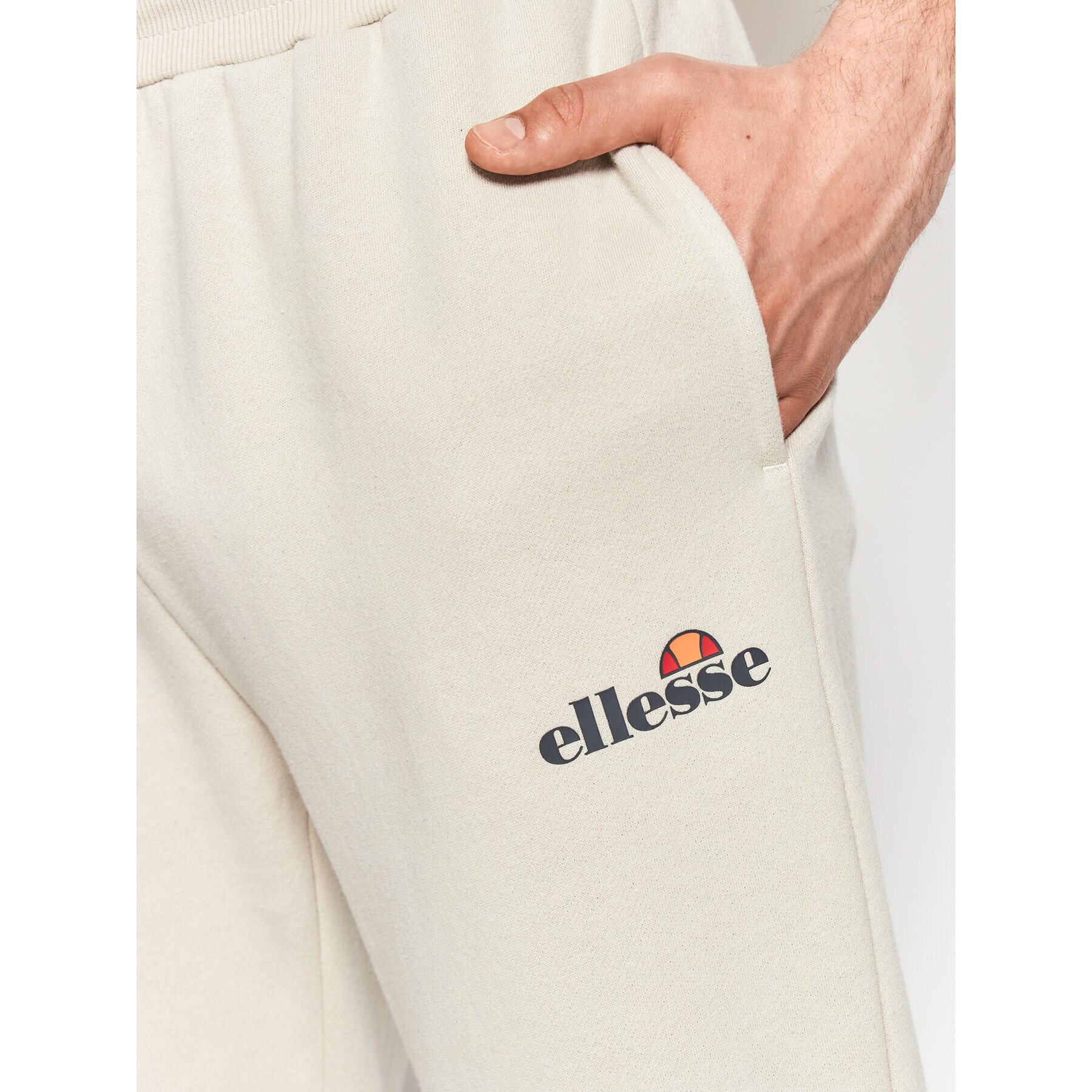 Ellesse Teplákové kalhoty Granite SHM12643 Béžová Regular Fit - Pepit.cz