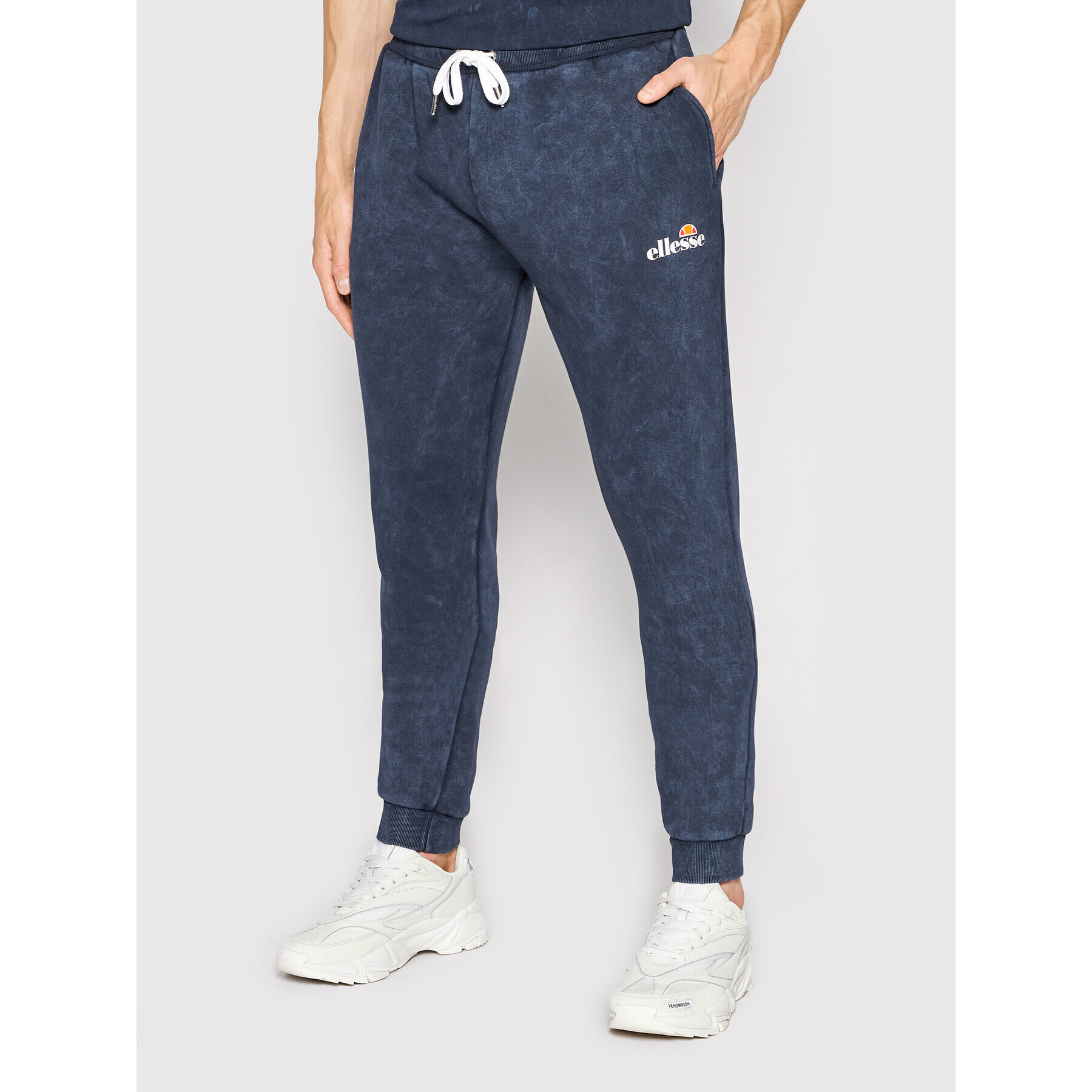 Ellesse Teplákové kalhoty Granite SHM14372 Tmavomodrá Regular Fit - Pepit.cz