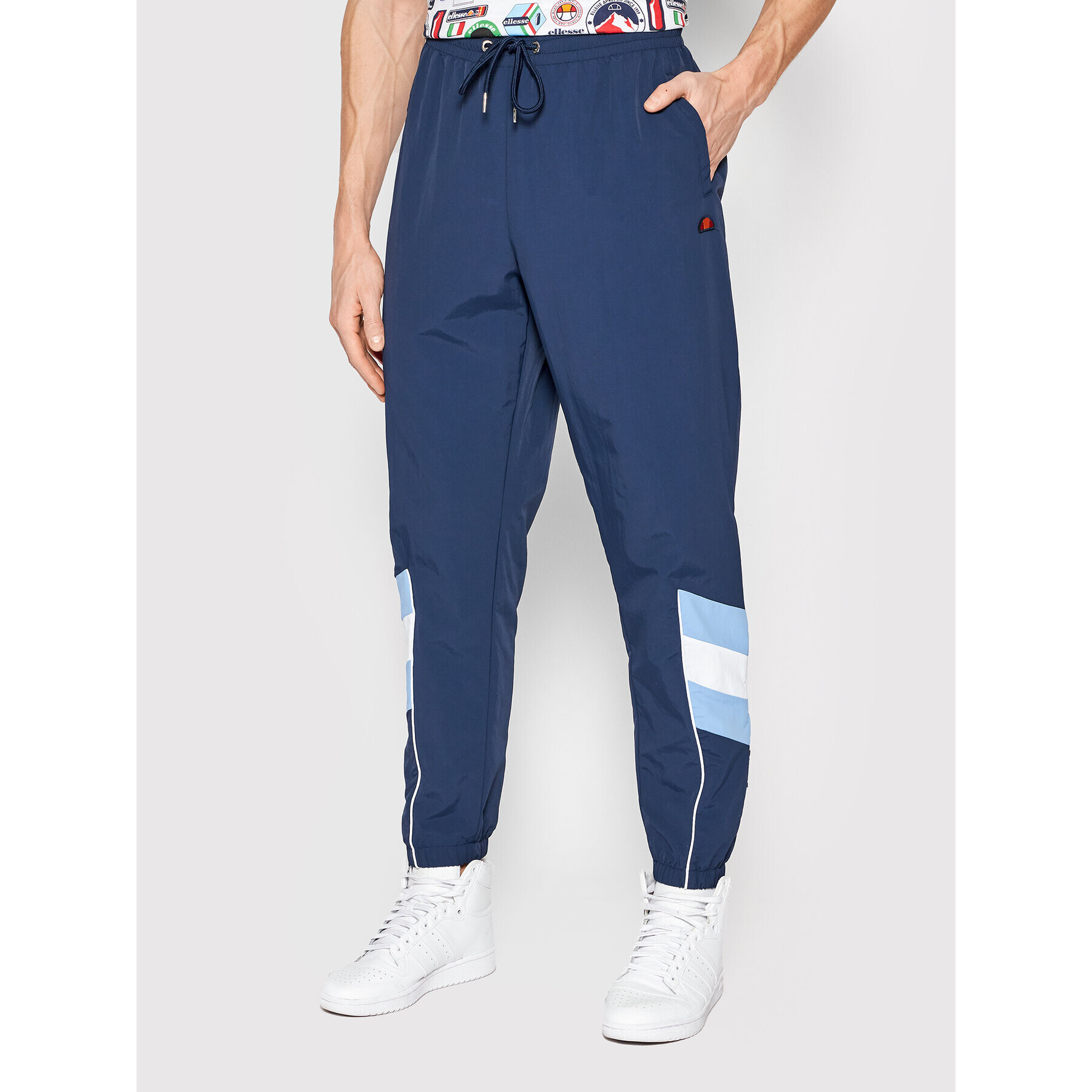 Ellesse Teplákové kalhoty Minuti SHM14227 Tmavomodrá Regular Fit - Pepit.cz