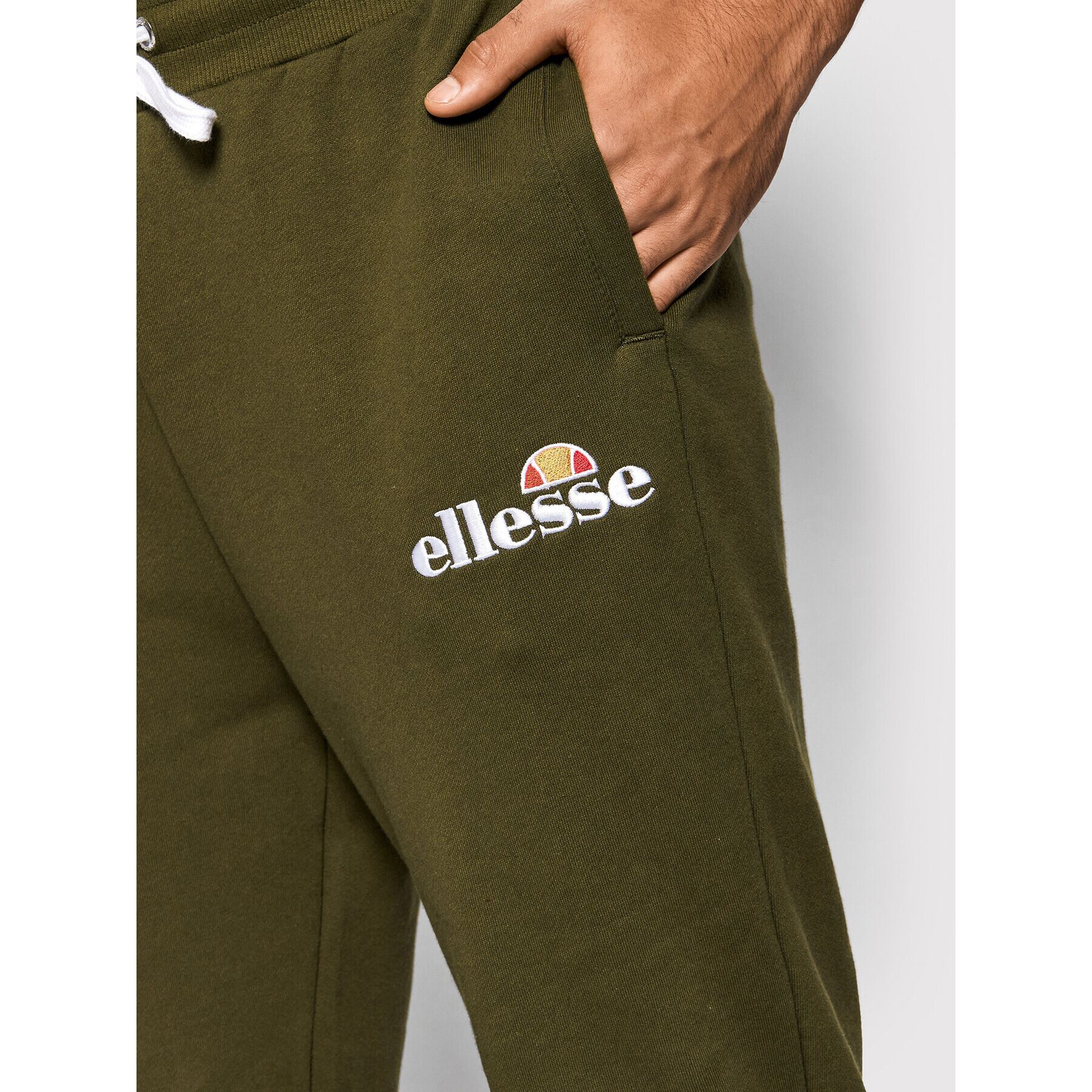 Ellesse Teplákové kalhoty Nioro SHS08783 Zelená Classic Fit - Pepit.cz