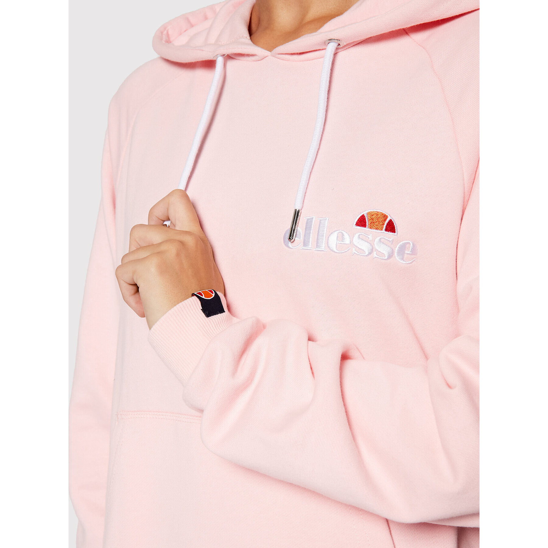 Ellesse Úpletové šaty Honey SGK13289 Růžová Relaxed Fit - Pepit.cz