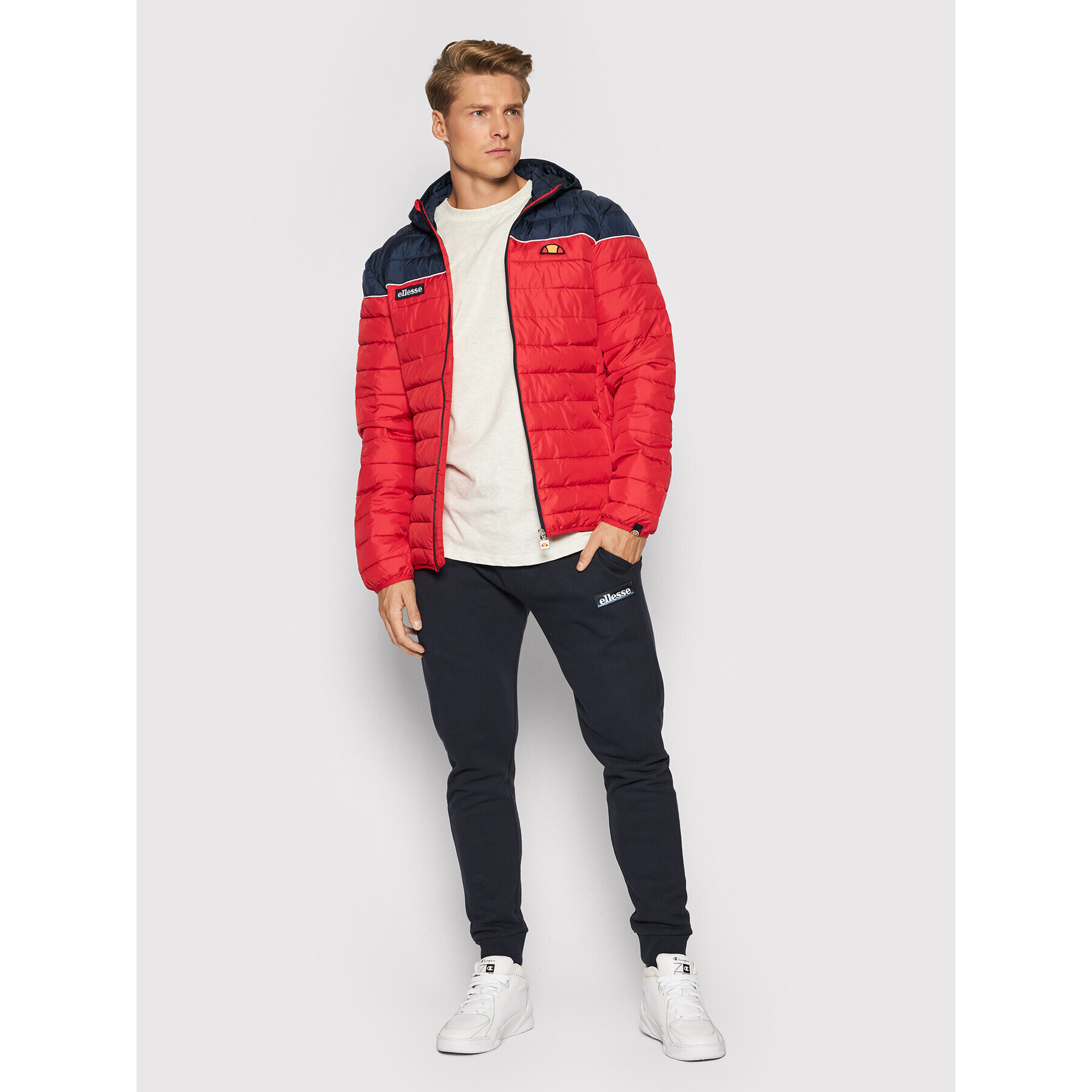 Ellesse Vatovaná bunda Lombardy 2 SHK13274 Červená Regular Fit - Pepit.cz