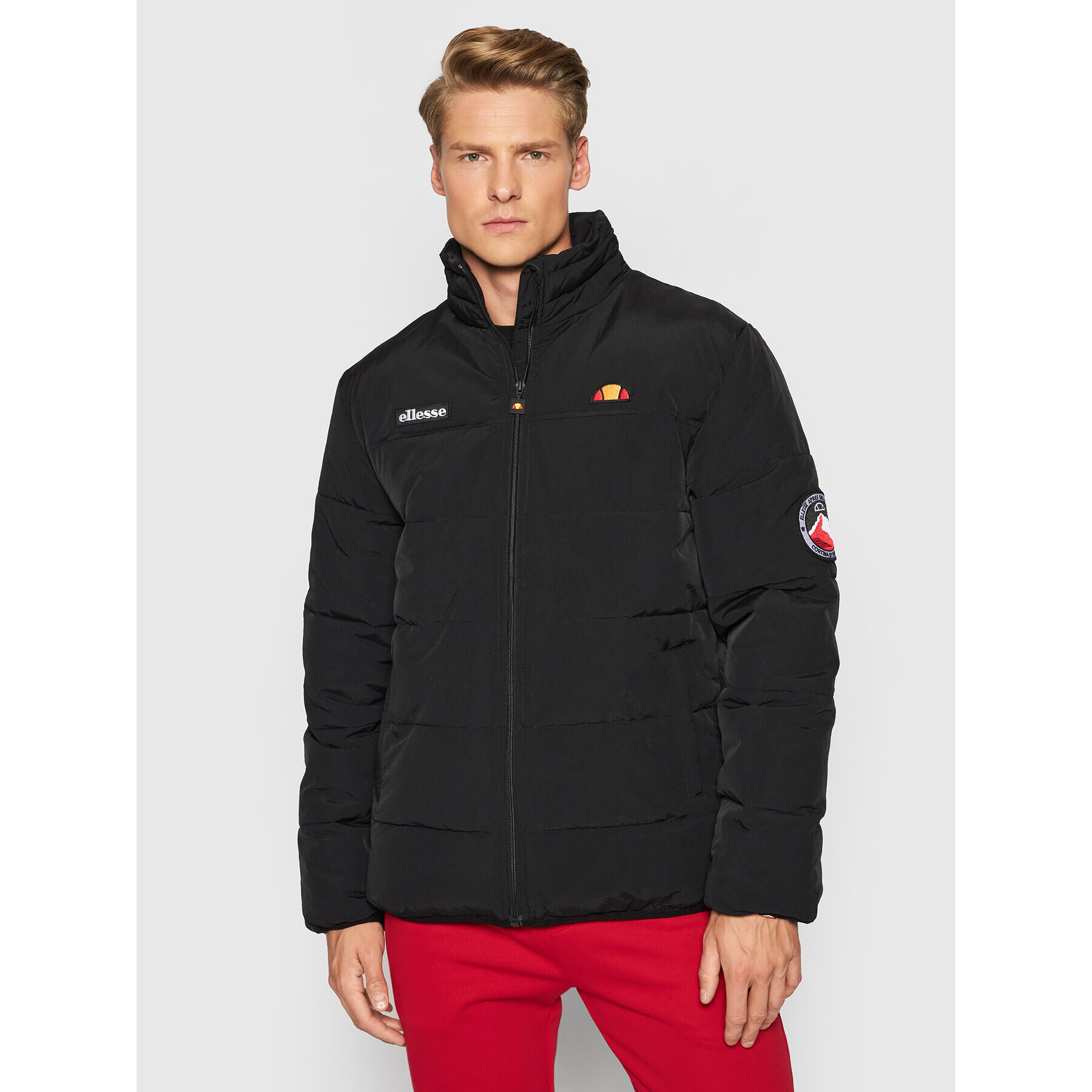 Ellesse Vatovaná bunda Nebula SHK12789 Černá Regular Fit - Pepit.cz