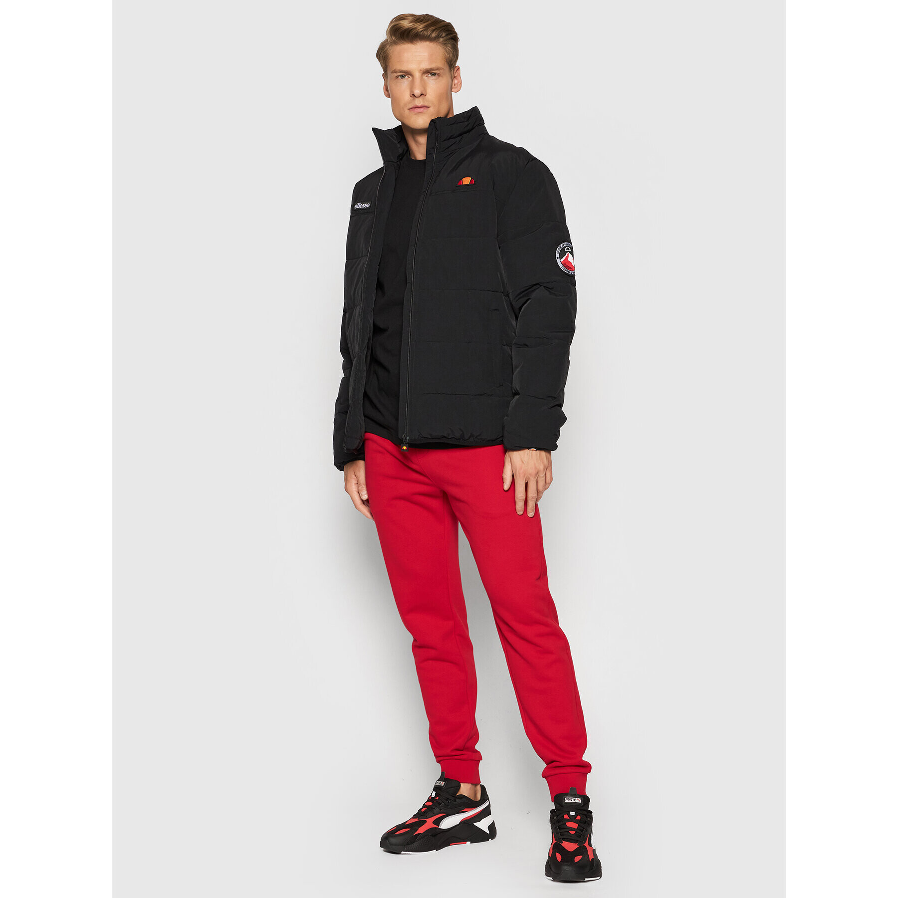 Ellesse Vatovaná bunda Nebula SHK12789 Černá Regular Fit - Pepit.cz