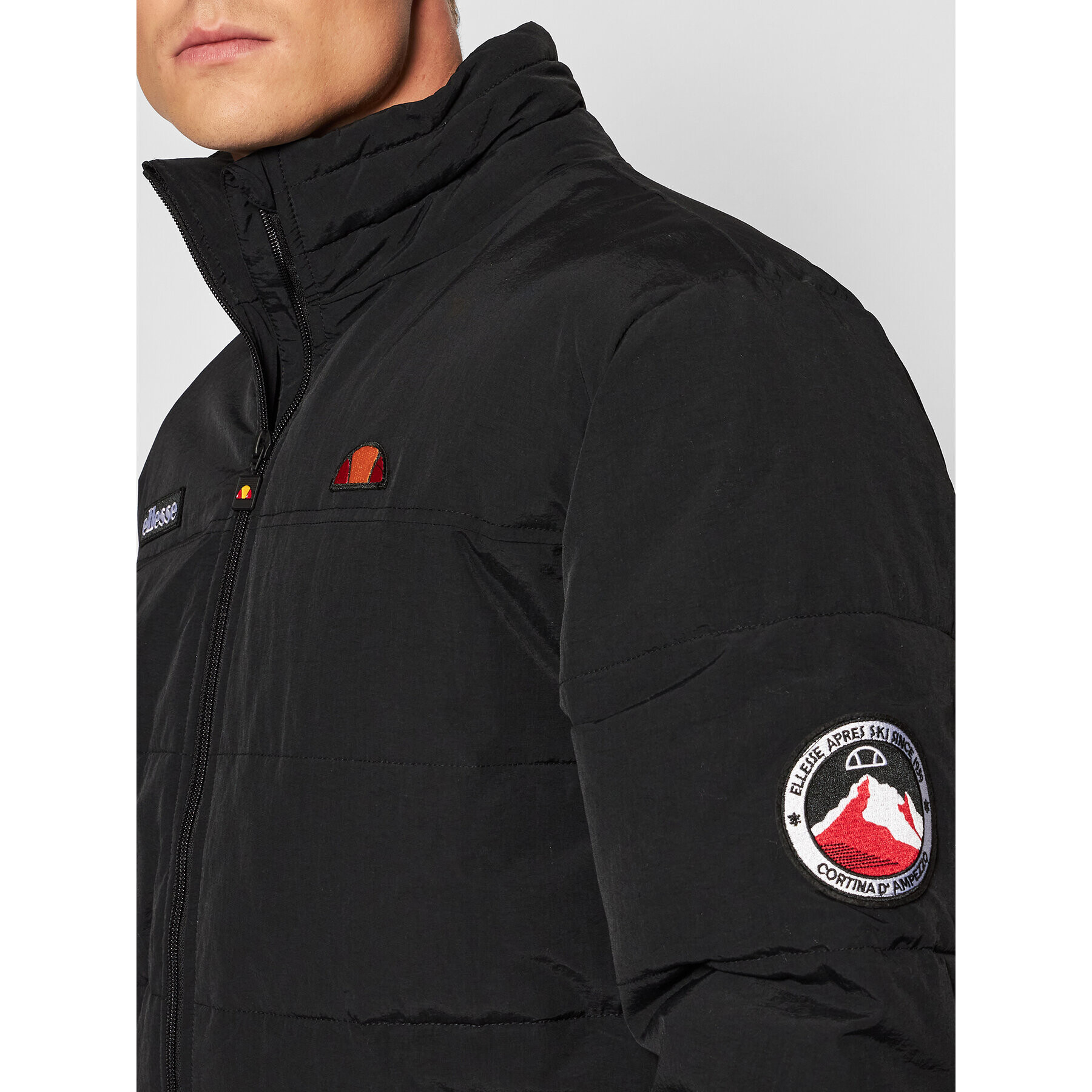 Ellesse Vatovaná bunda Nebula SHK12789 Černá Regular Fit - Pepit.cz