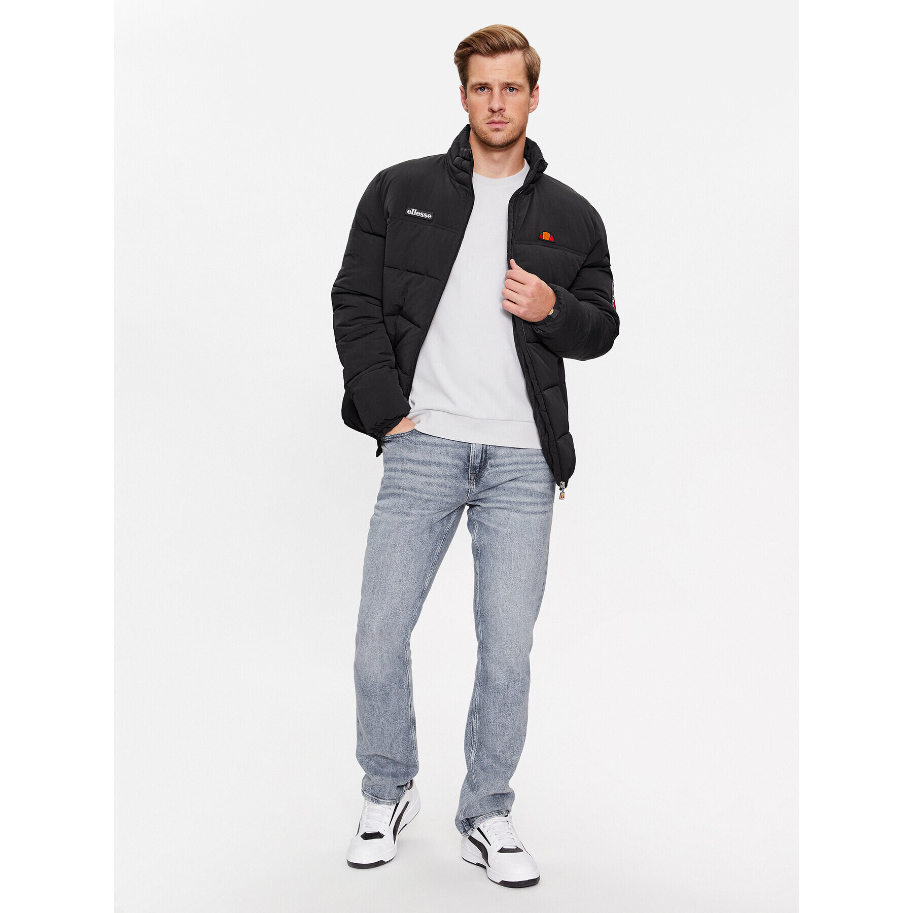 Ellesse Vatovaná bunda Nebula SHR12789 Černá Regular Fit - Pepit.cz