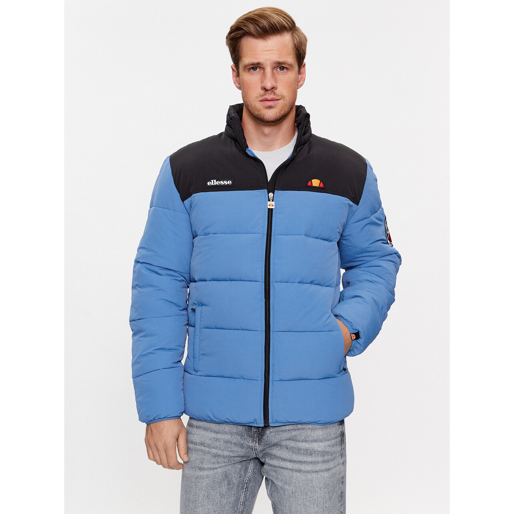 Ellesse Vatovaná bunda Nebula SHR12789 Modrá Regular Fit - Pepit.cz