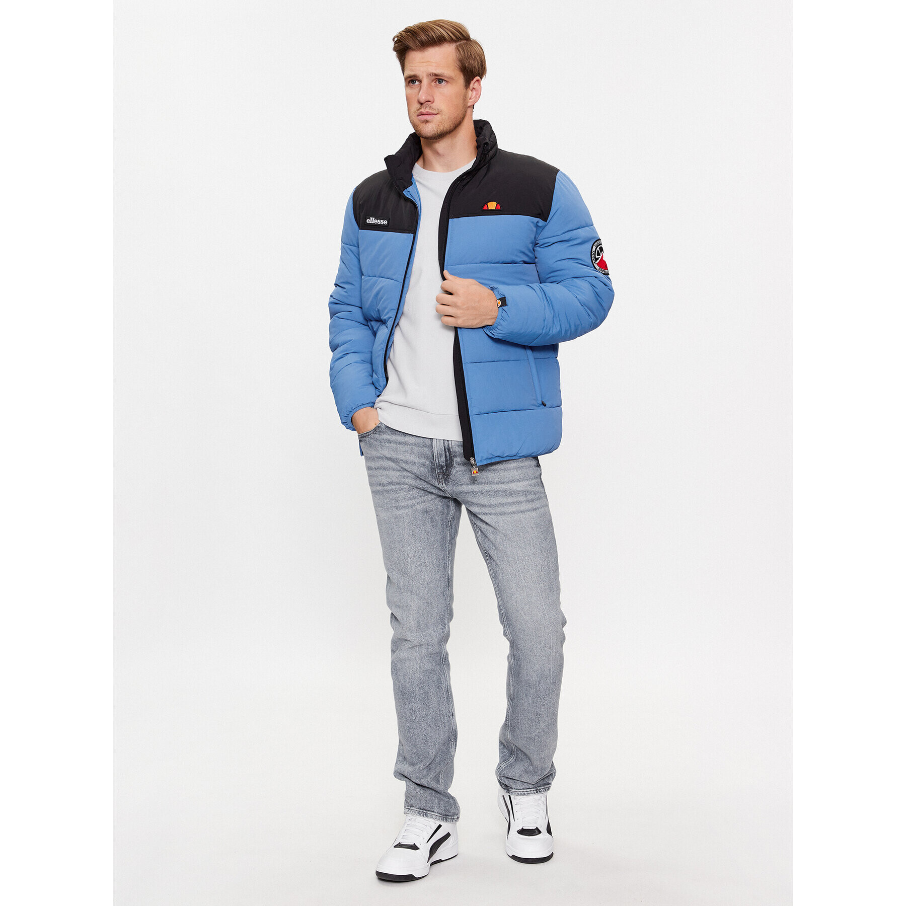 Ellesse Vatovaná bunda Nebula SHR12789 Modrá Regular Fit - Pepit.cz