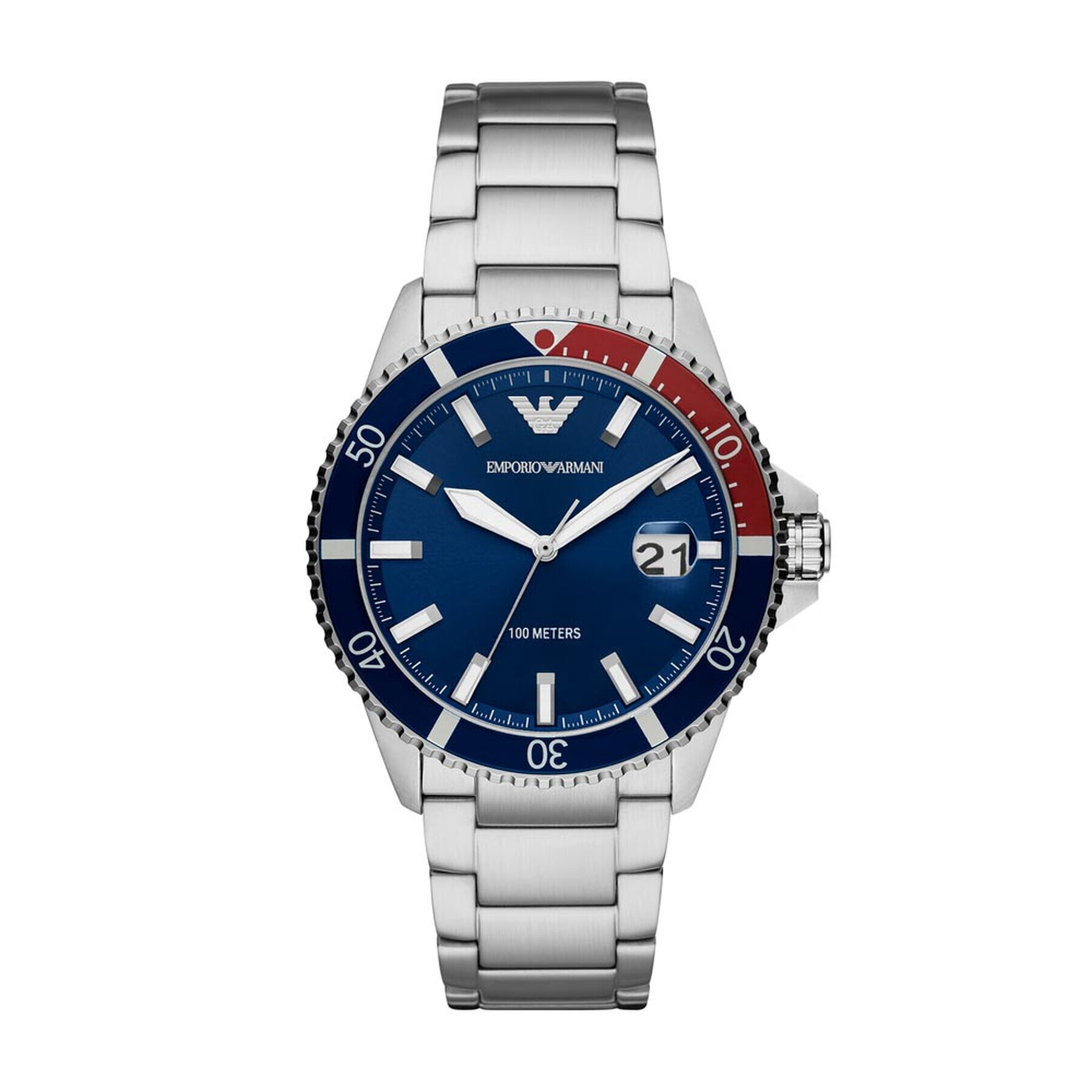 Emporio Armani Hodinky AR11339 Modrá - Pepit.cz