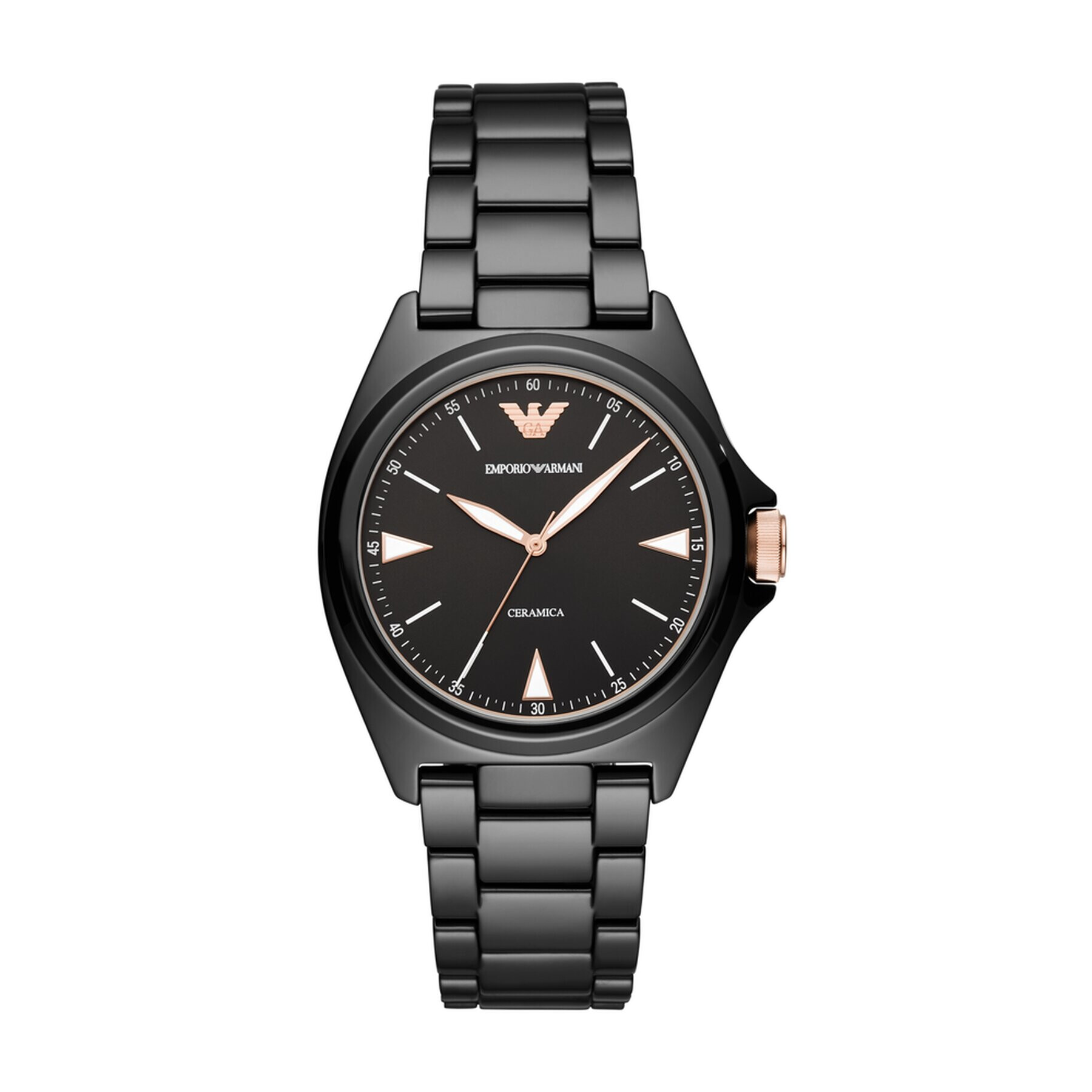 Emporio Armani Hodinky AR70003 Černá - Pepit.cz