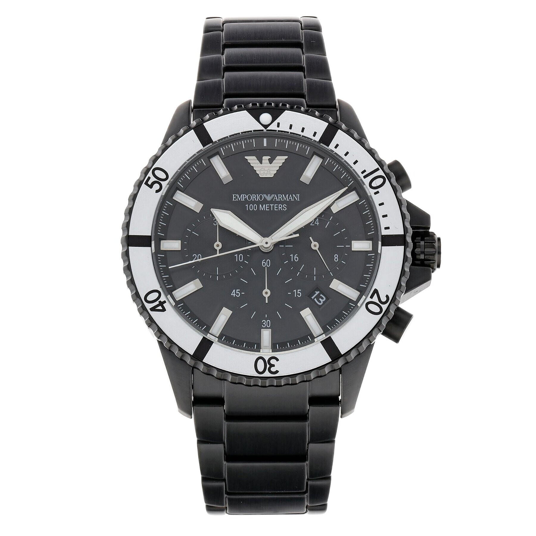 Emporio Armani Hodinky AR80050 Černá - Pepit.cz