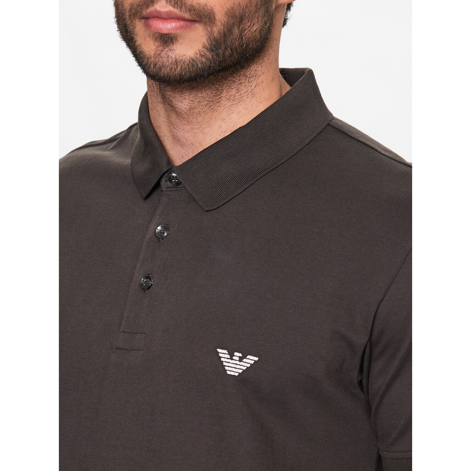 Emporio Armani Polokošile 211804 3R461 06154 Šedá Regular Fit - Pepit.cz