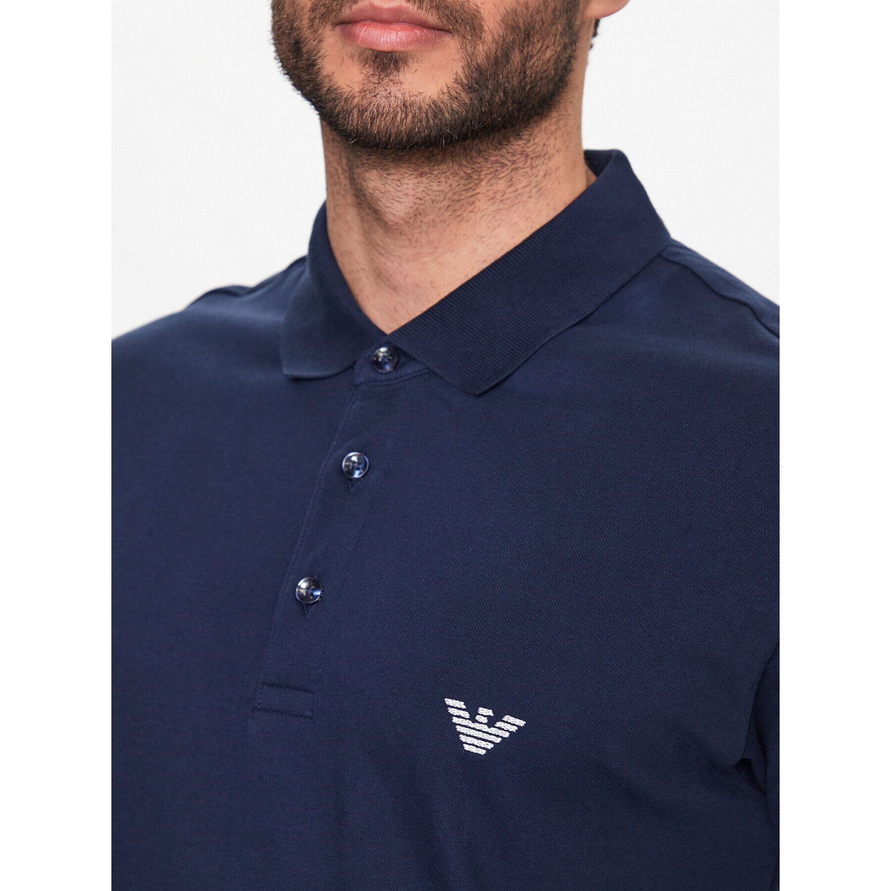 Emporio Armani Polokošile 211804 3R461 06935 Tmavomodrá Regular Fit - Pepit.cz