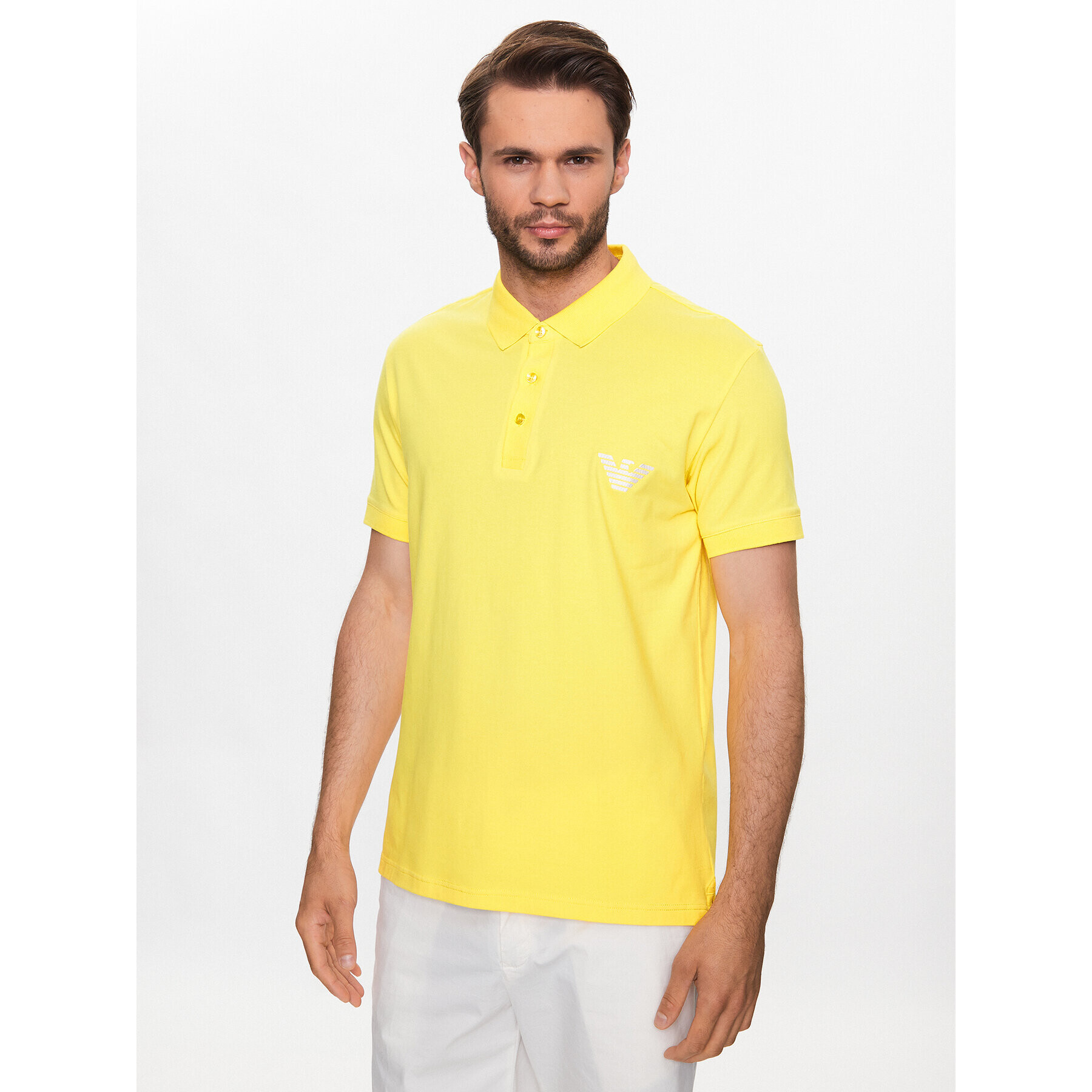 Emporio Armani Polokošile 211804 3R482 10760 Žlutá Regular Fit - Pepit.cz