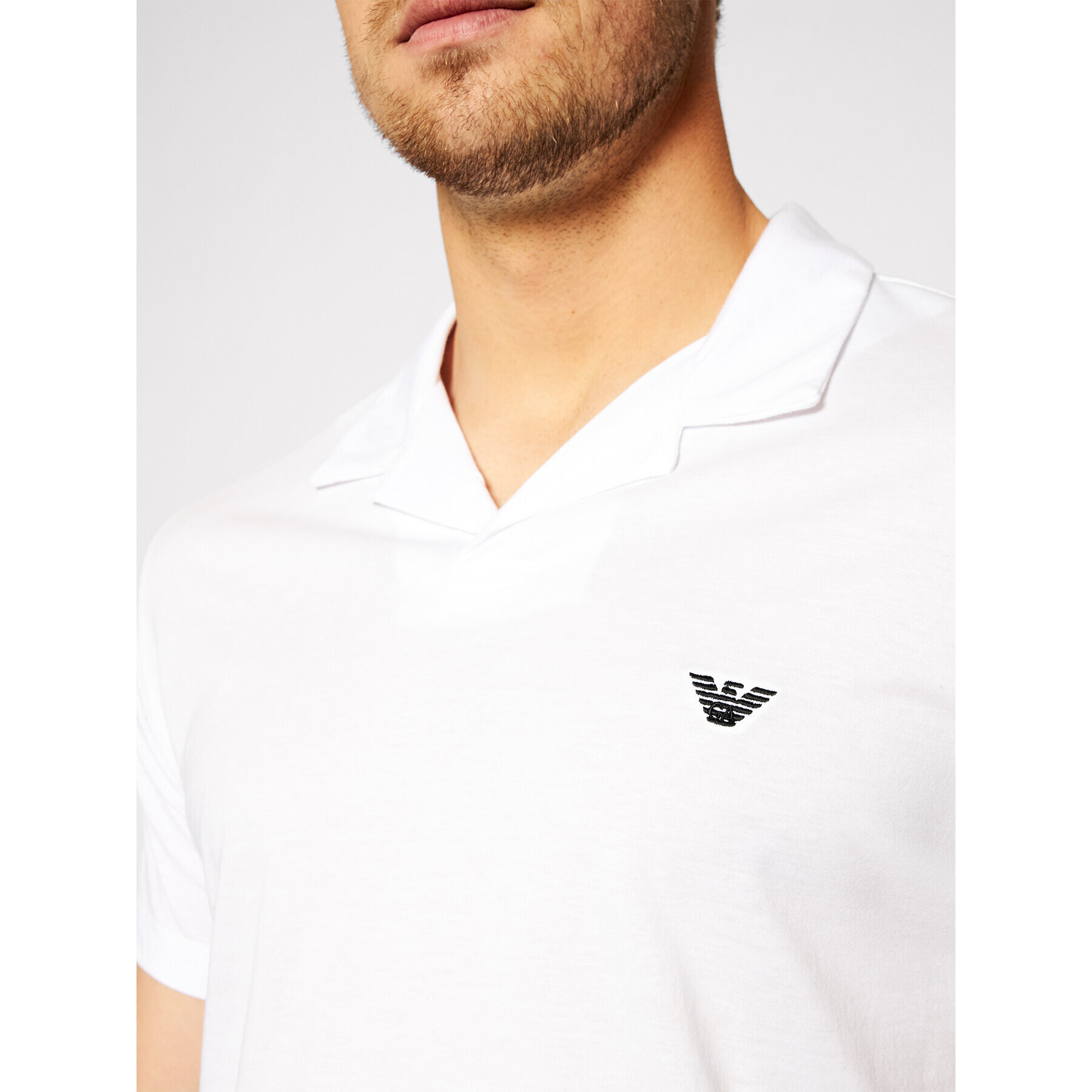 Emporio Armani Polokošile 211837 1P472 00010 Bílá Regular Fit - Pepit.cz