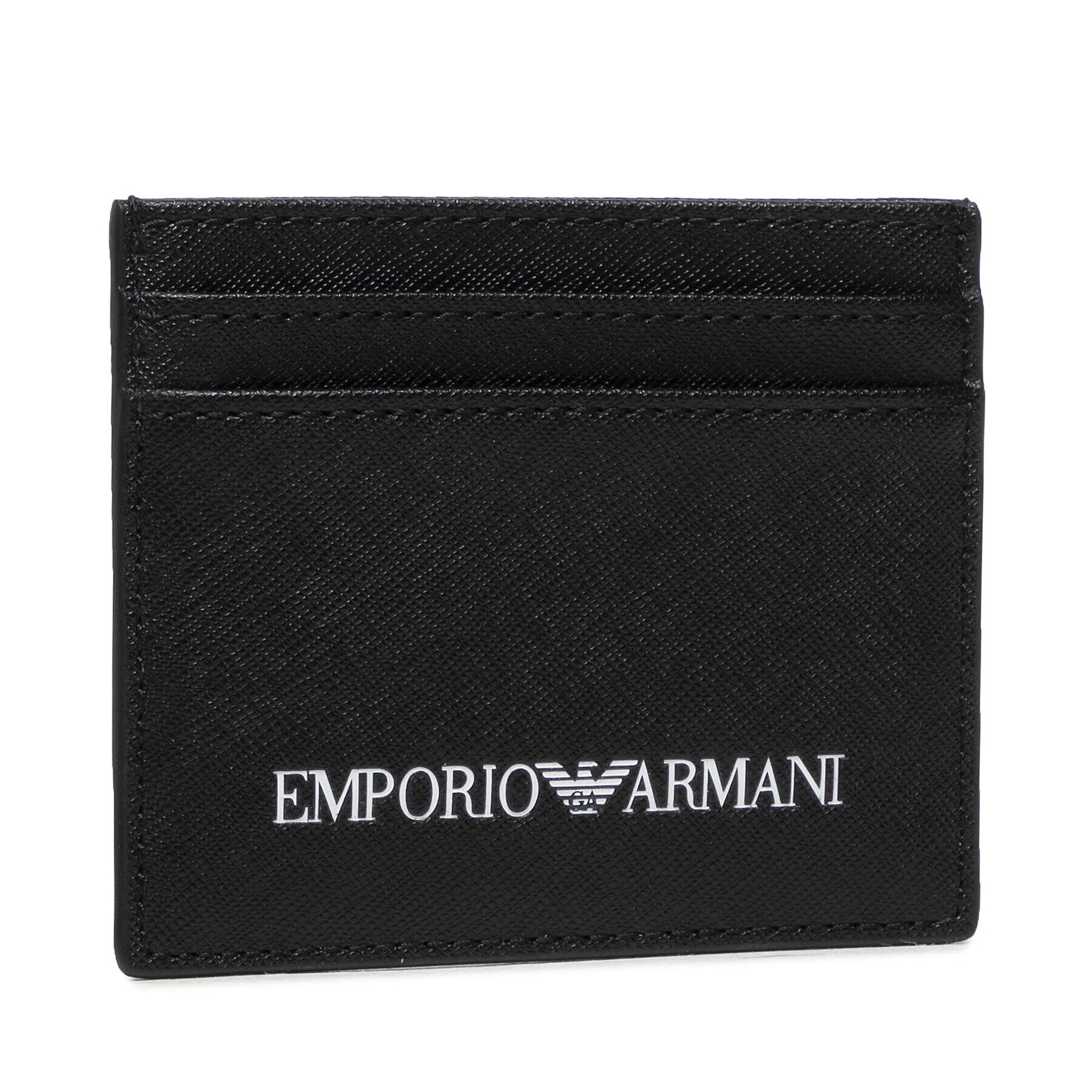 Emporio Armani Pouzdro na kreditní karty Y4R324 Y020V 81072 Černá - Pepit.cz