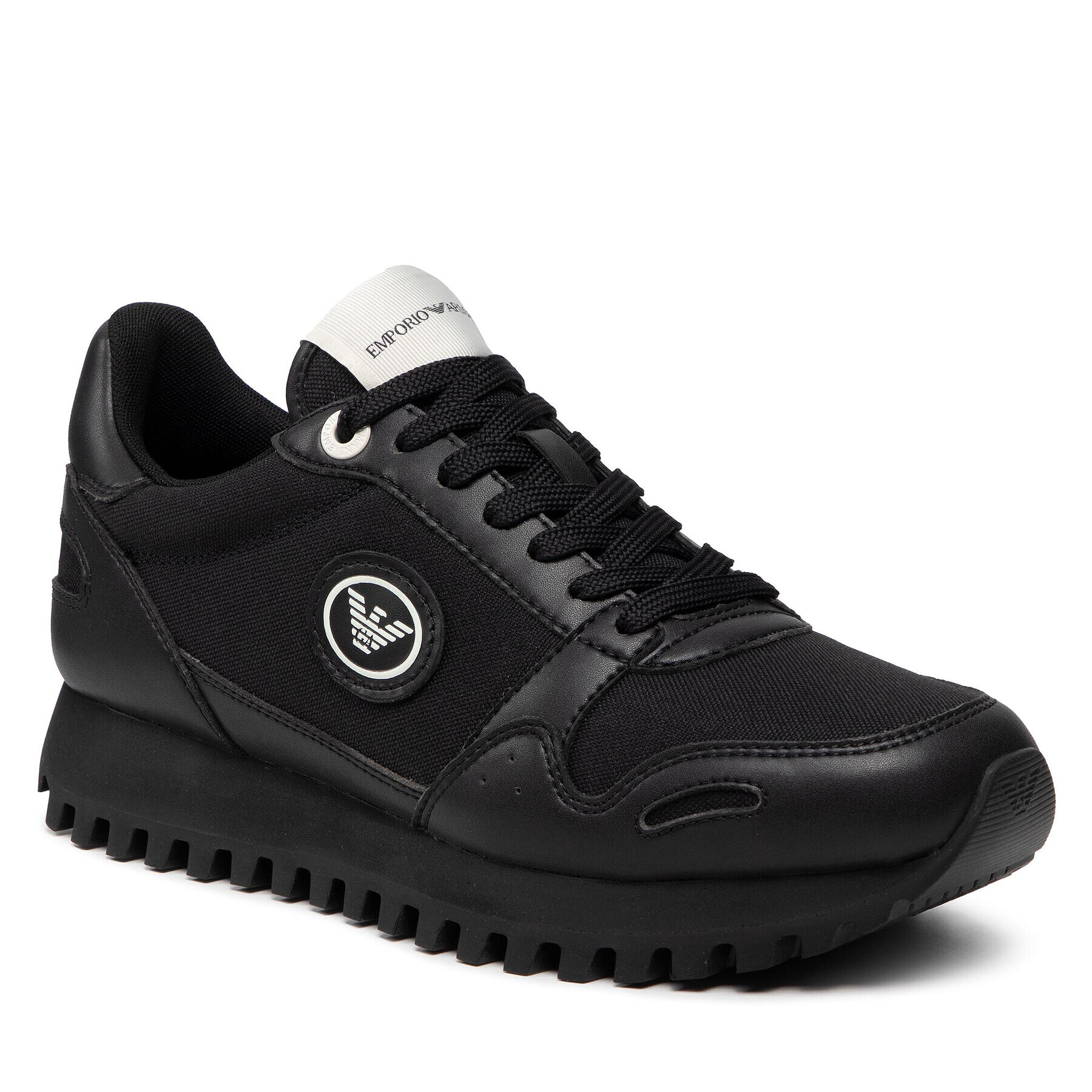 Emporio Armani Sneakersy X4X536 XM999 K001 Černá - Pepit.cz