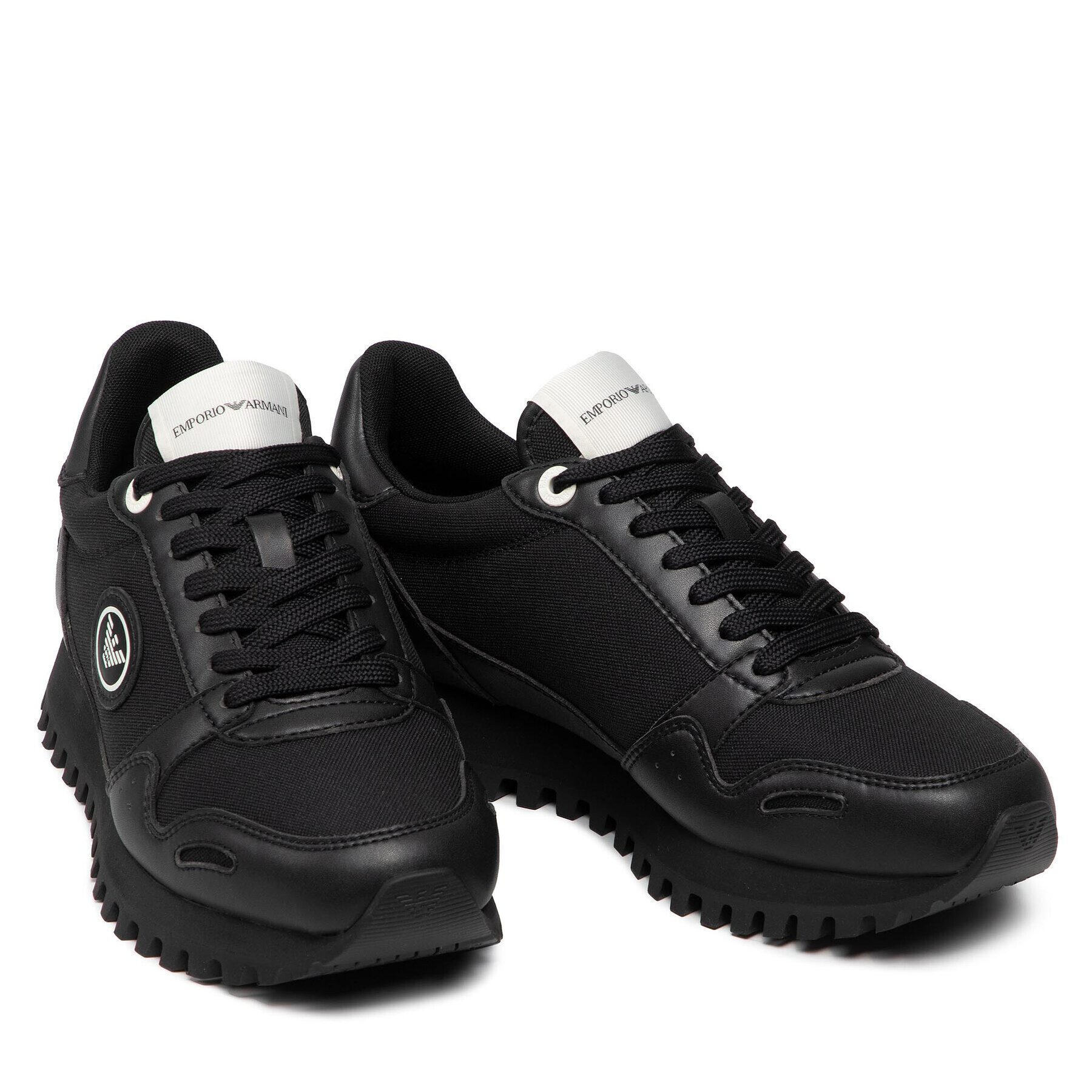 Emporio Armani Sneakersy X4X536 XM999 K001 Černá - Pepit.cz