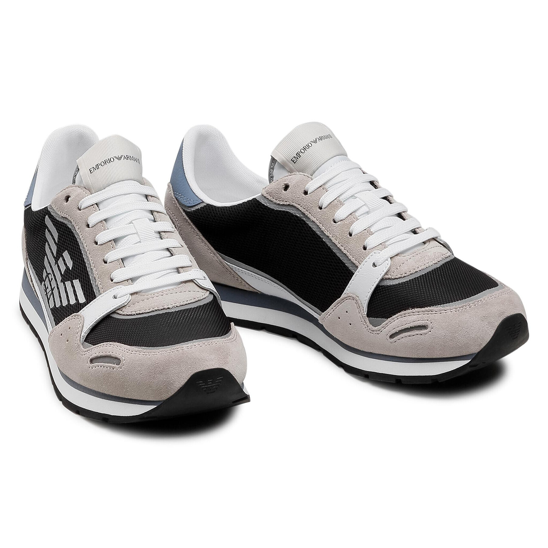 Emporio Armani Sneakersy X4X537 XM678 Q091 Šedá - Pepit.cz