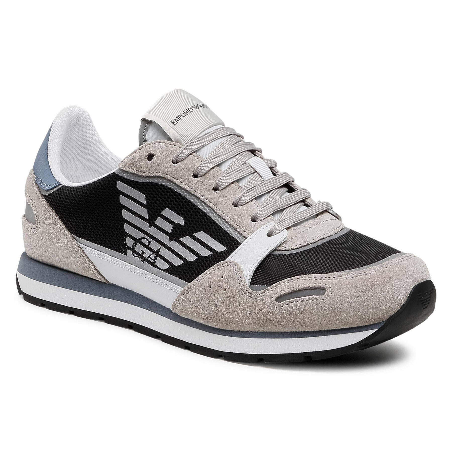 Emporio Armani Sneakersy X4X537 XM678 Q091 Šedá - Pepit.cz