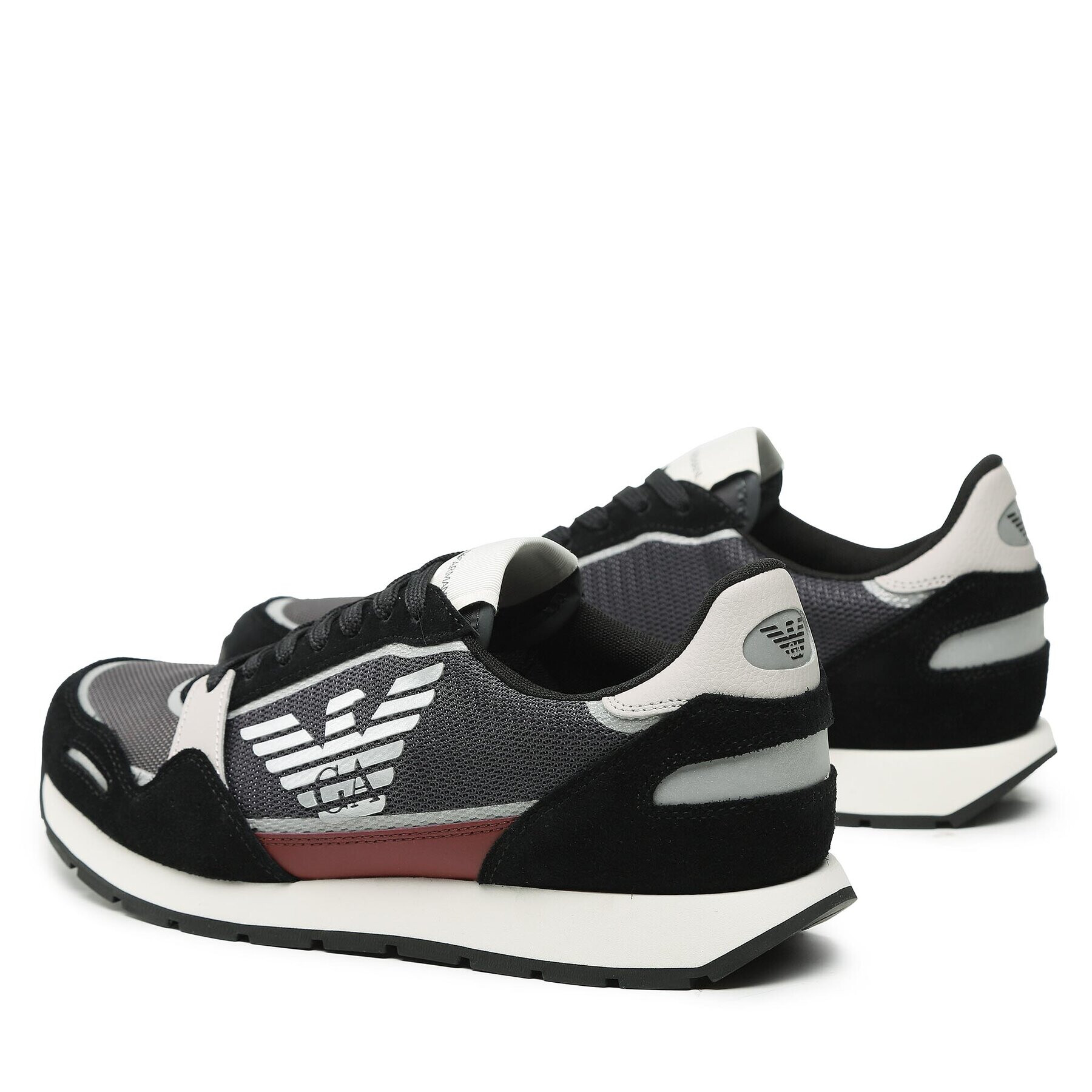 Emporio Armani Sneakersy X4X537 XM678 S154 Černá - Pepit.cz